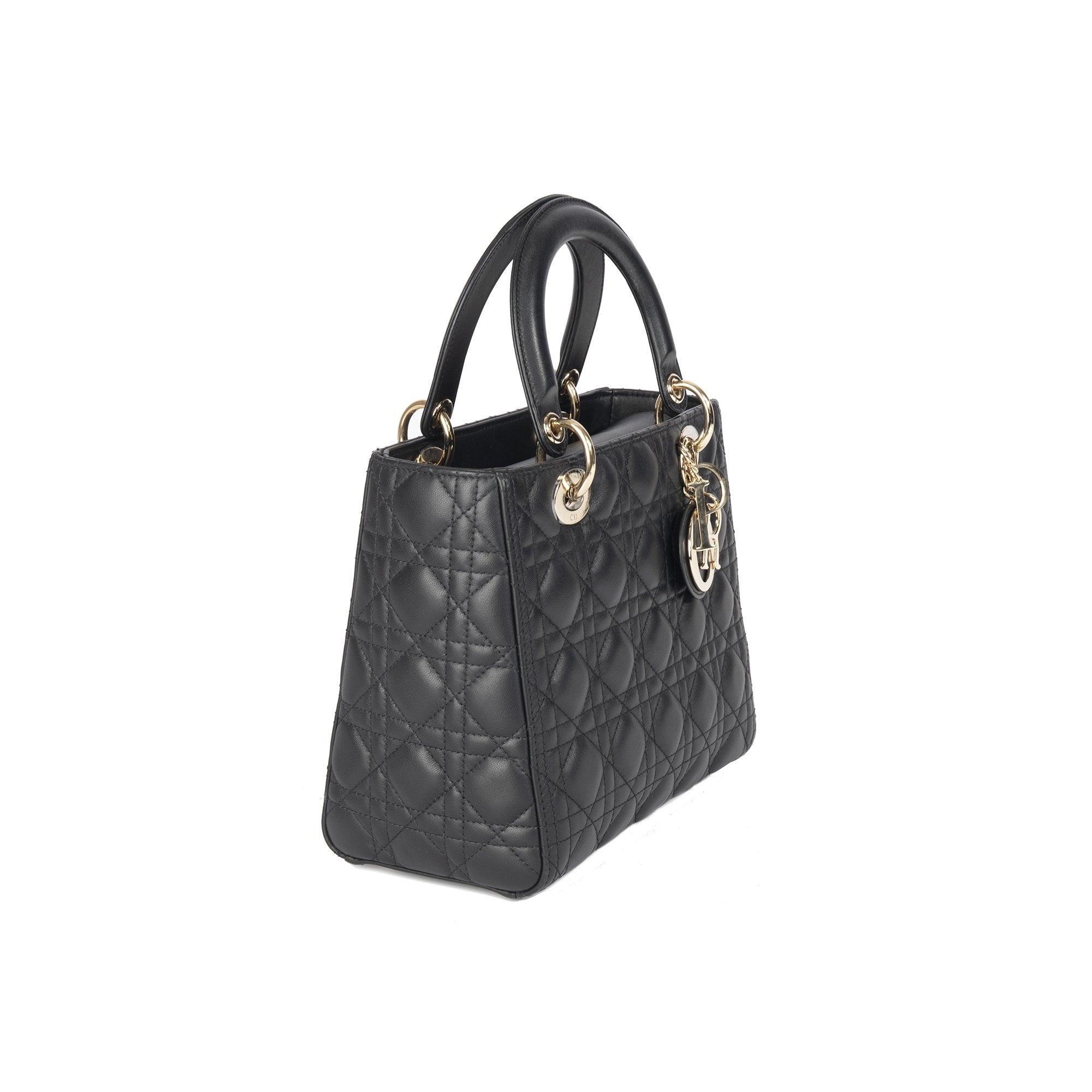 Christian Dior 2020 Medium Lady Dior Bag w/ Box & Authenticity Card