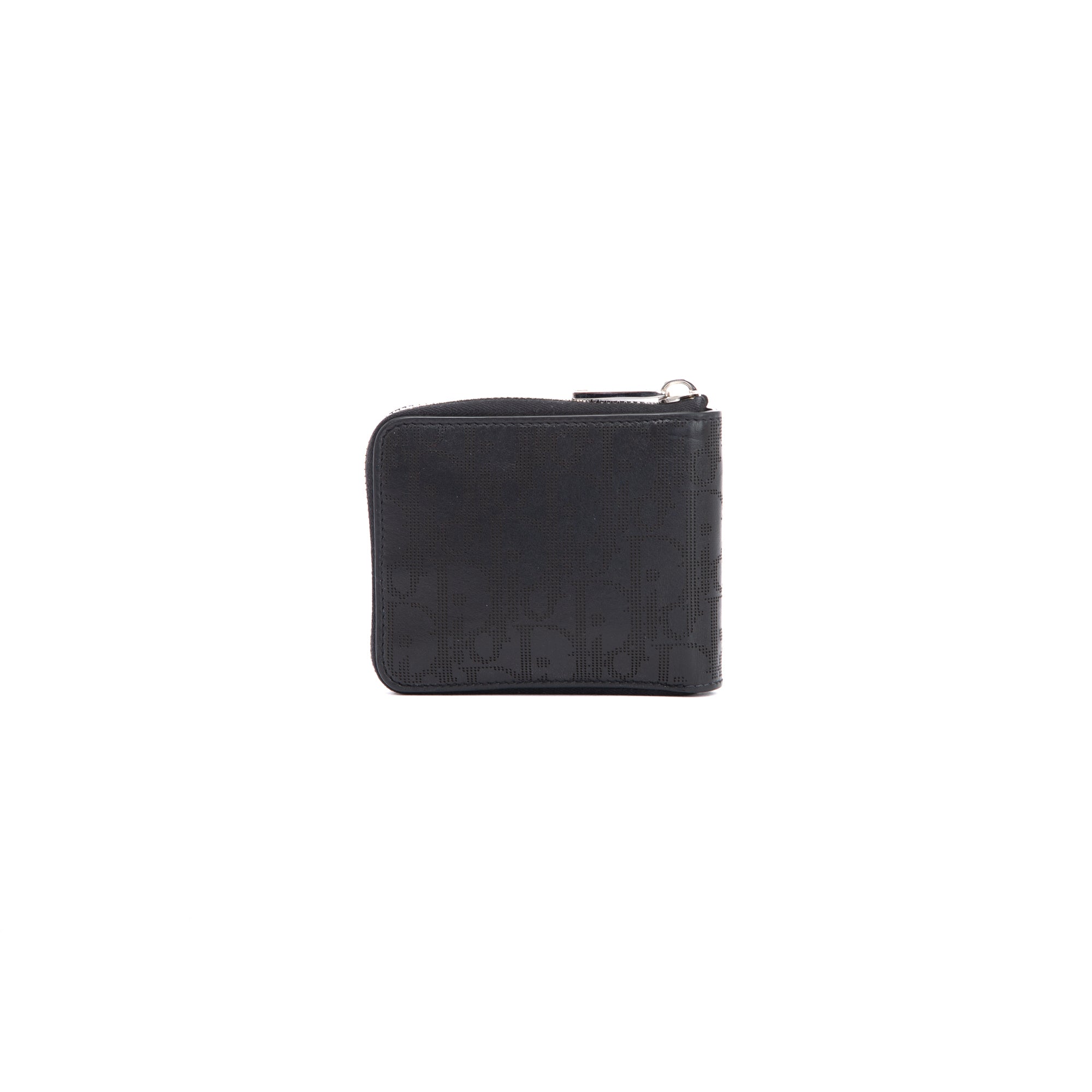 Christian Dior 2020 Oblique Galaxy Leather Zipped Wallet