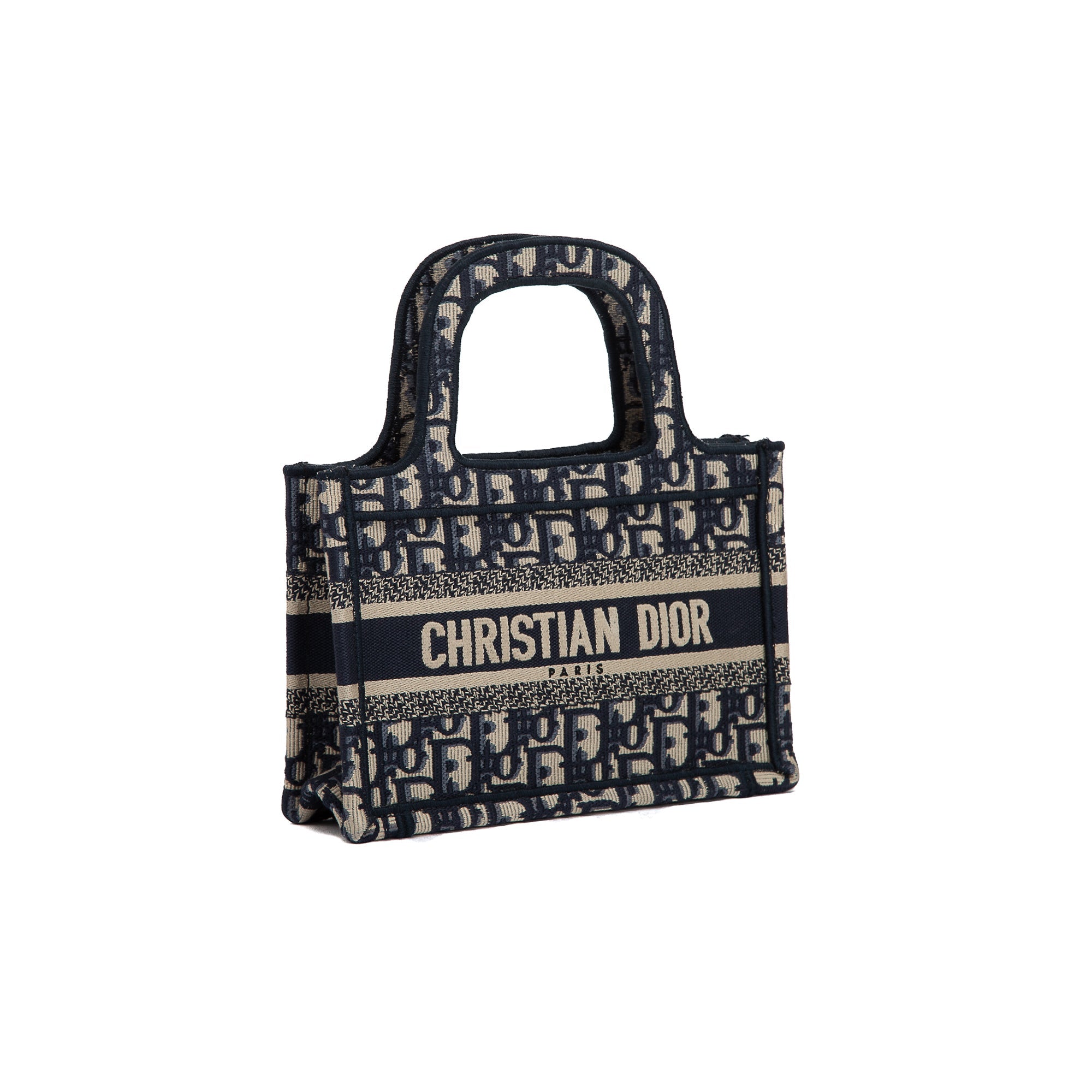 Christian Dior 2020 Oblique Mini Book Tote w/ Authenticity Card