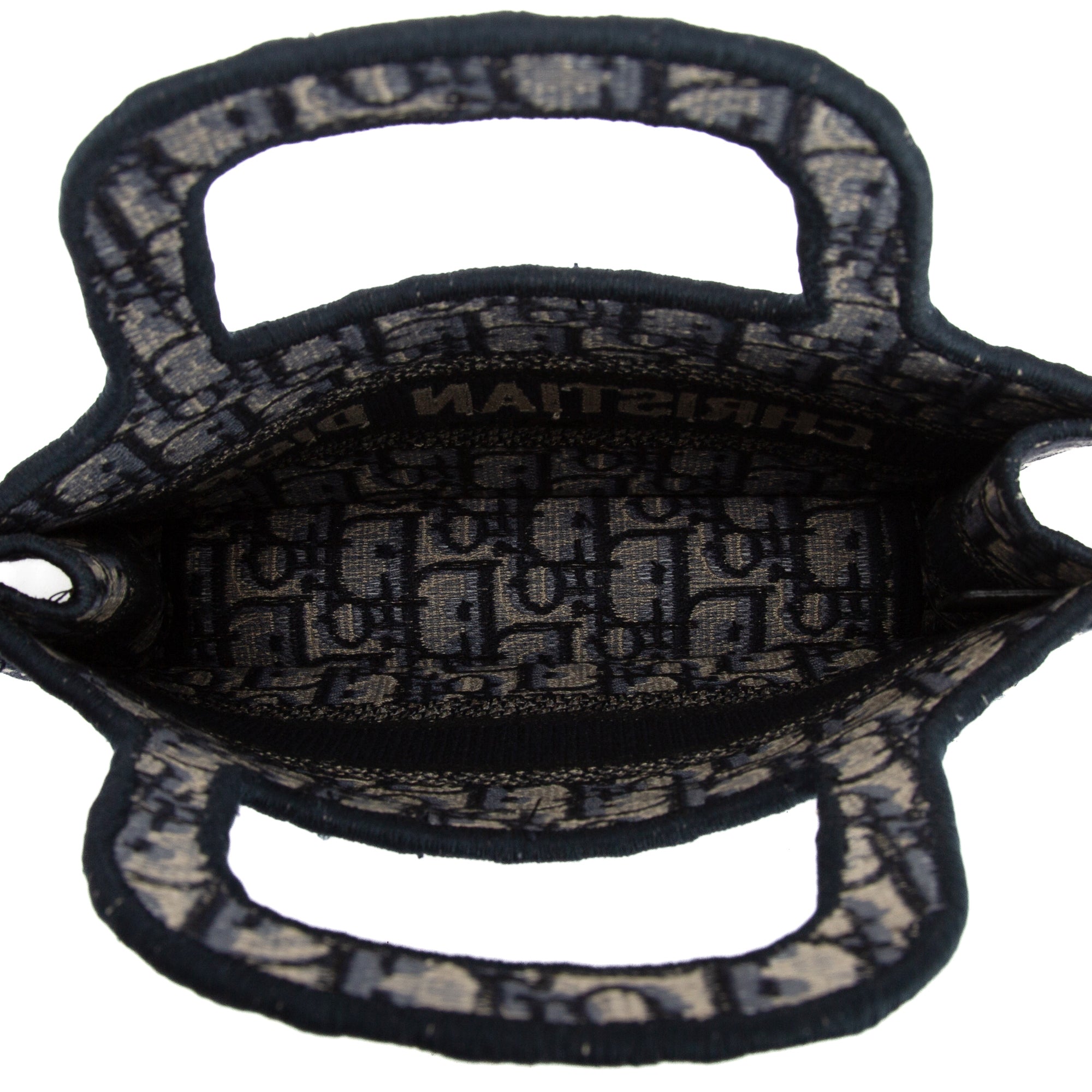 Christian Dior 2020 Oblique Mini Book Tote w/ Authenticity Card