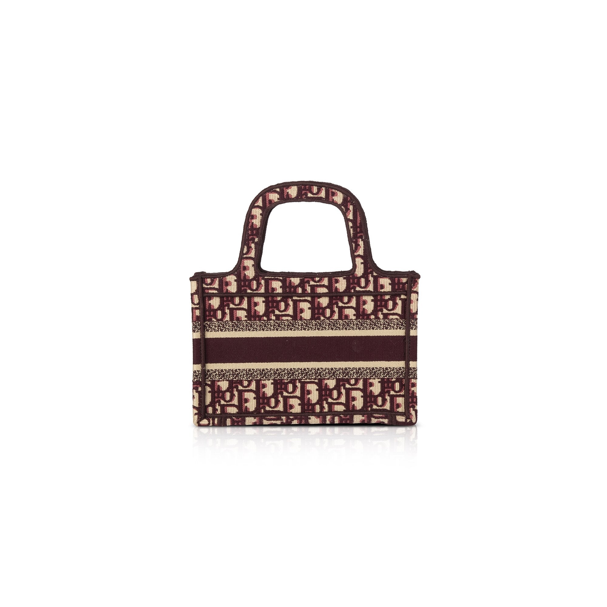 Christian Dior 2020 Oblique Mini Book Tote w/ Box & Receipt