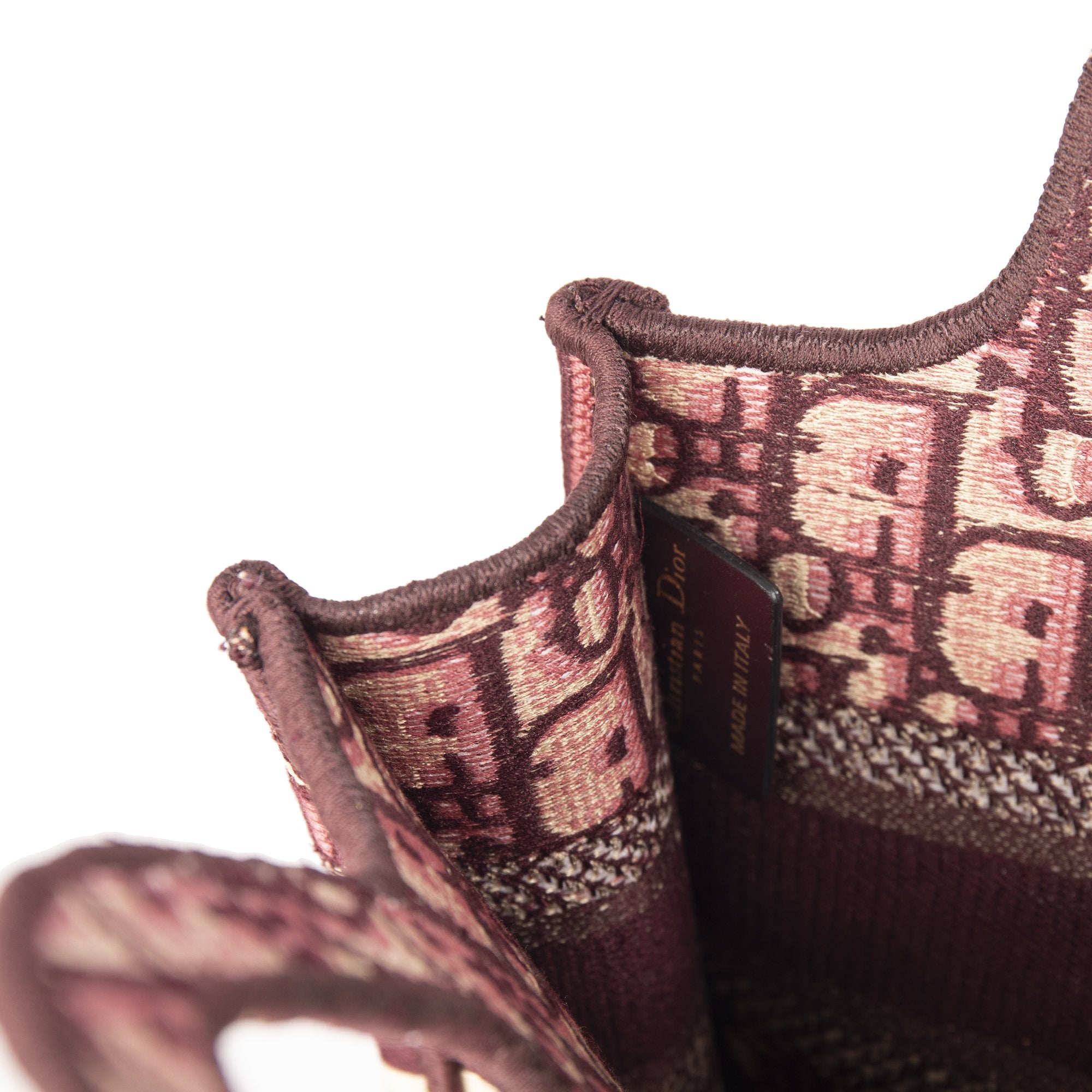 Christian Dior 2020 Oblique Mini Book Tote w/ Box & Receipt