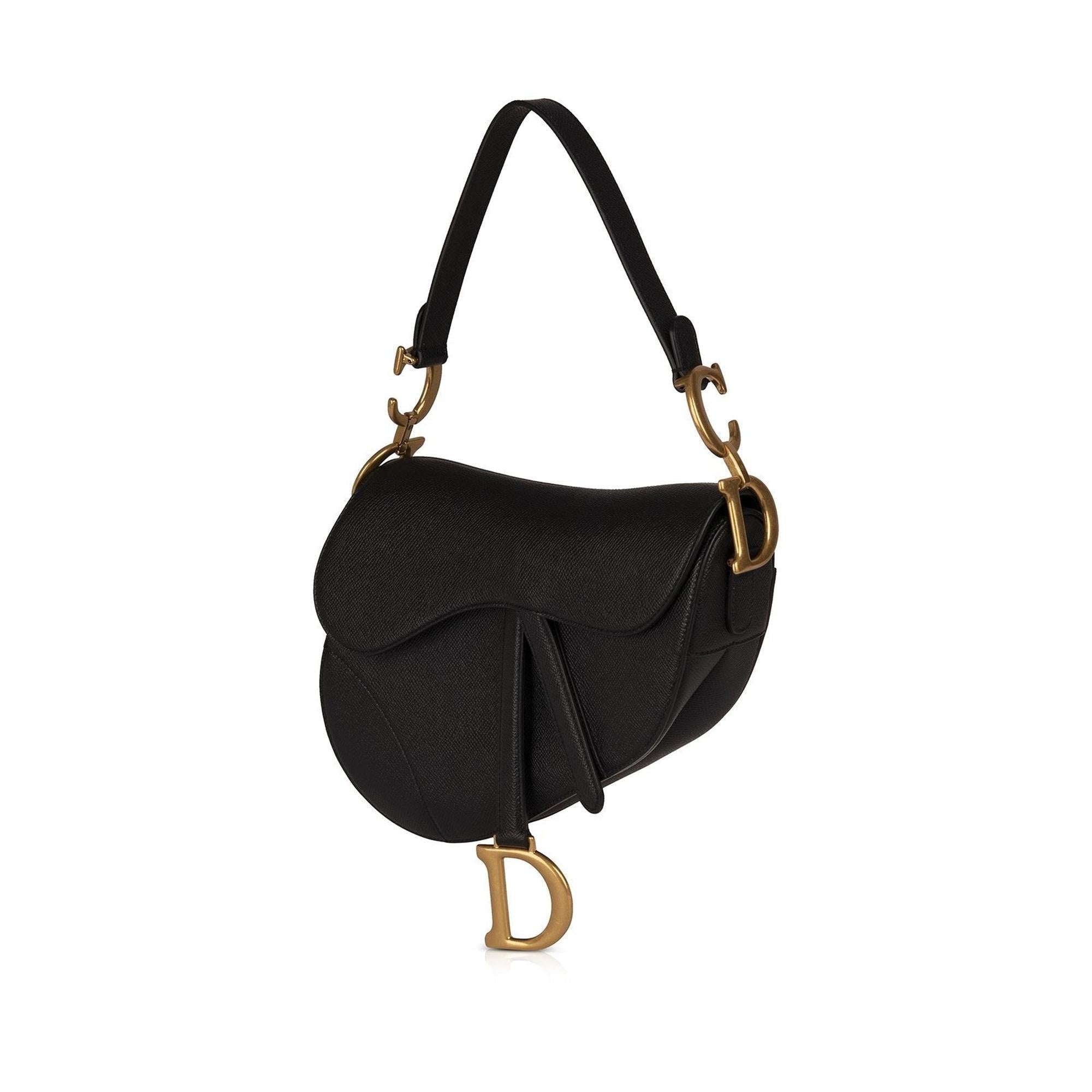 Christian Dior 2021 Medium Saddle Bag w/ Box