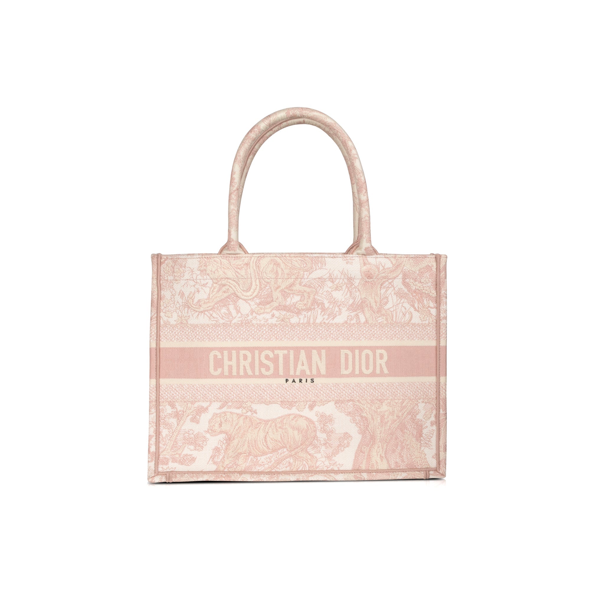 Christian Dior 2021 Medium Toile de Jouy Reverse Book Tote