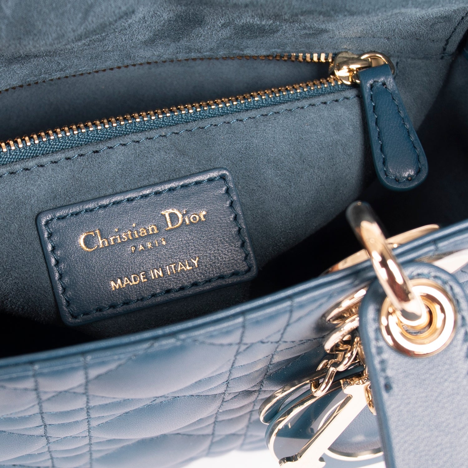 Christian Dior 2021 Small My Lady Dior Lucky Badges Bag w/ Box