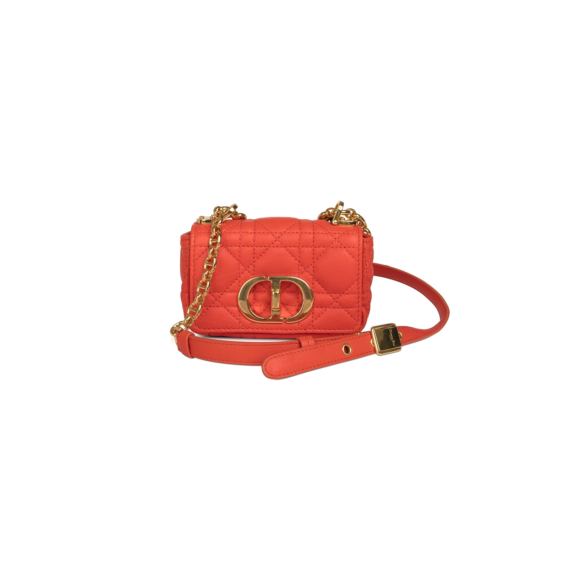 Christian Dior 2022 Micro Dior Caro Bag w/ Box & Authenticity Card