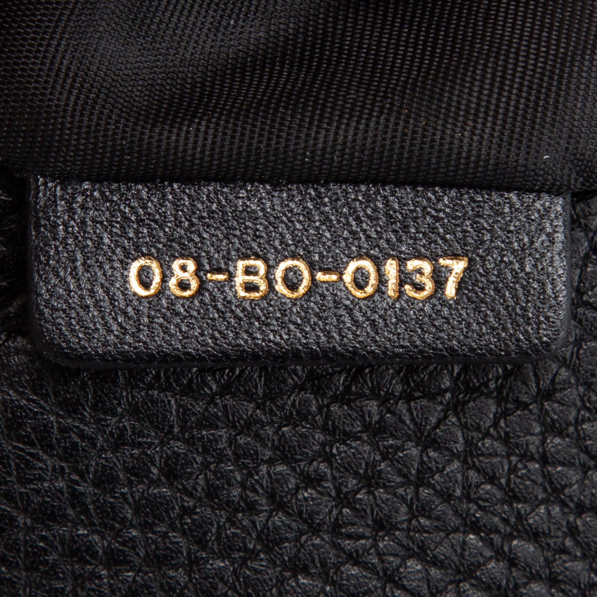 Christian Dior Black Diorama Wallet on Chain