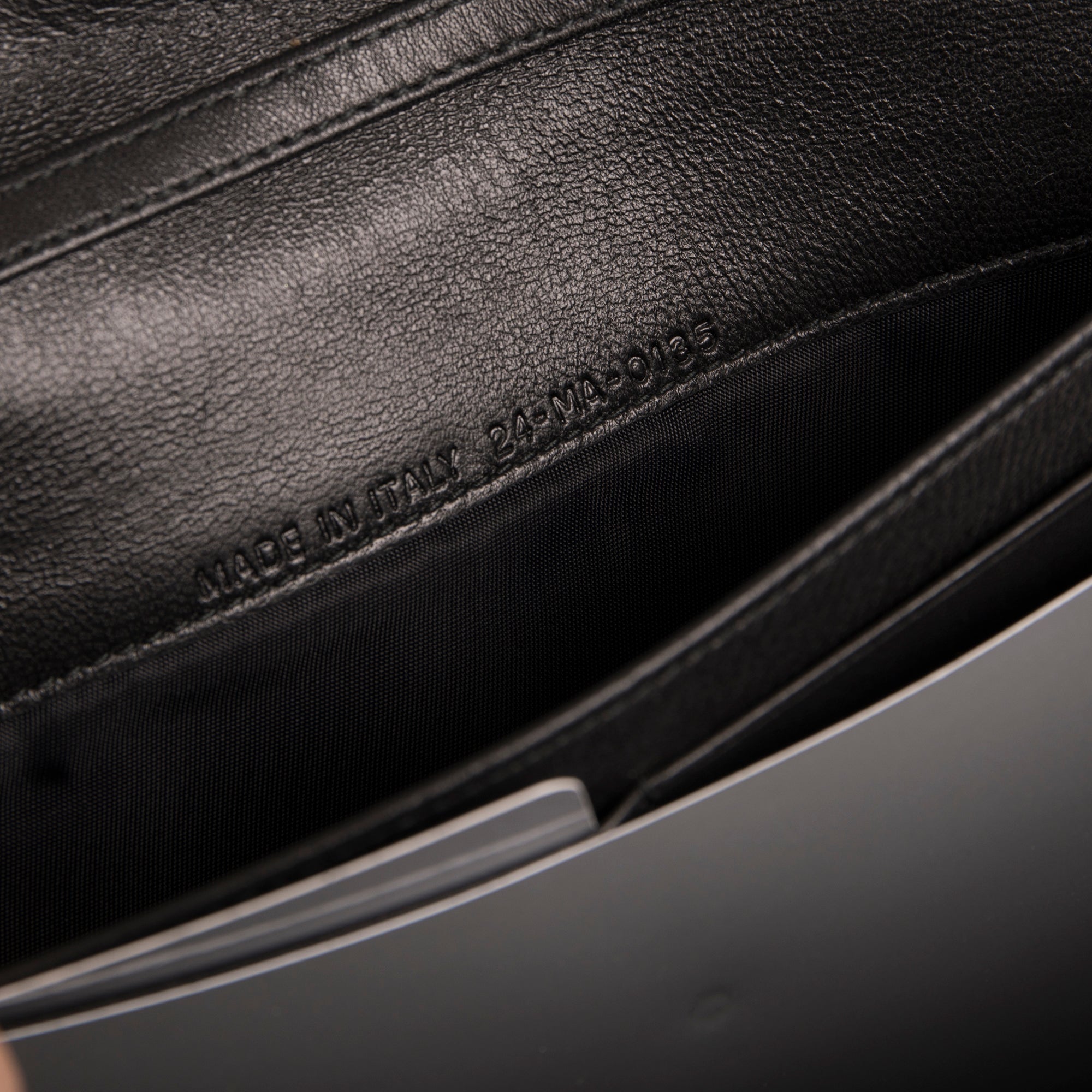 Christian Dior Cannage Croisiere Wallet on Chain w/ Box