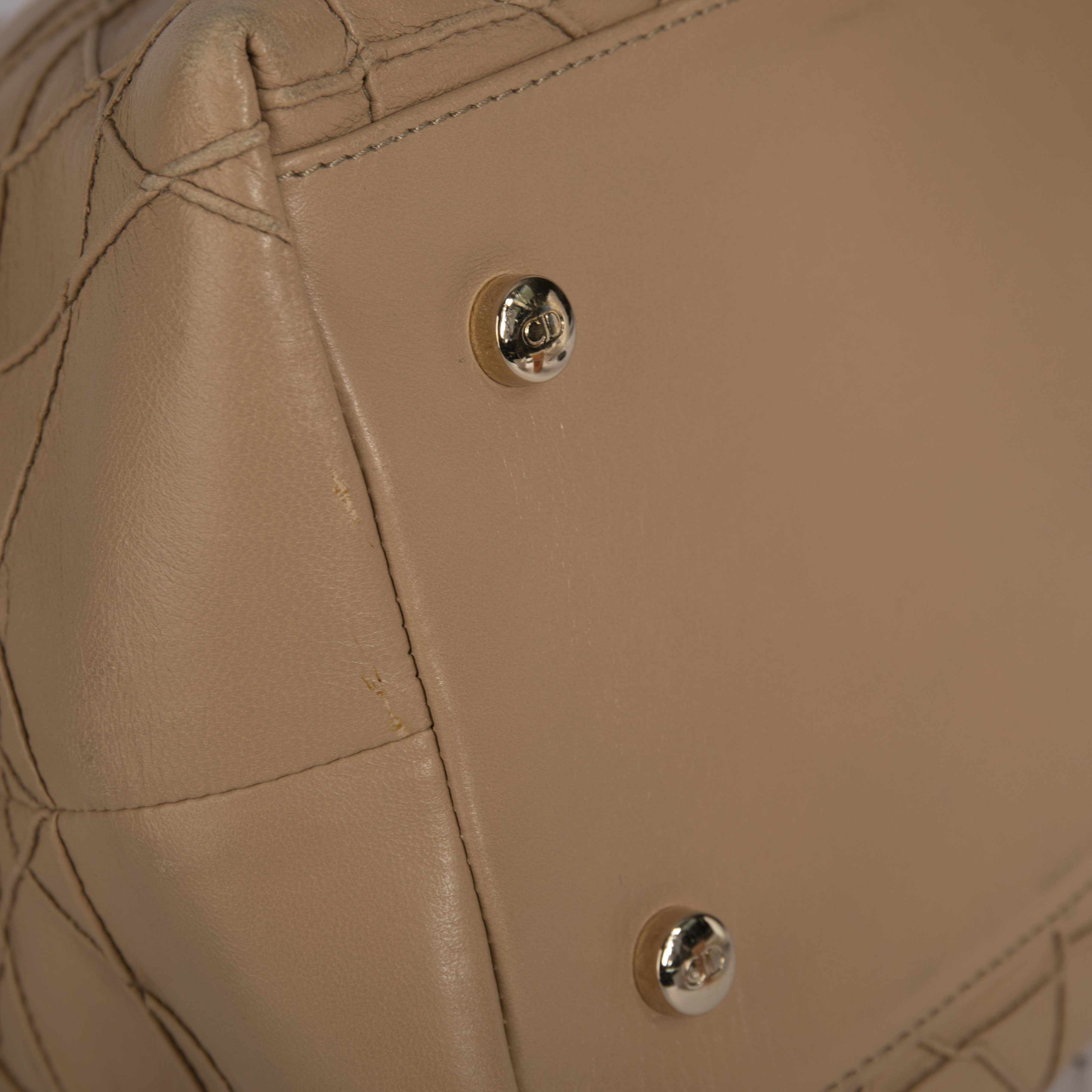 Christian Dior Cannage Granville Tote