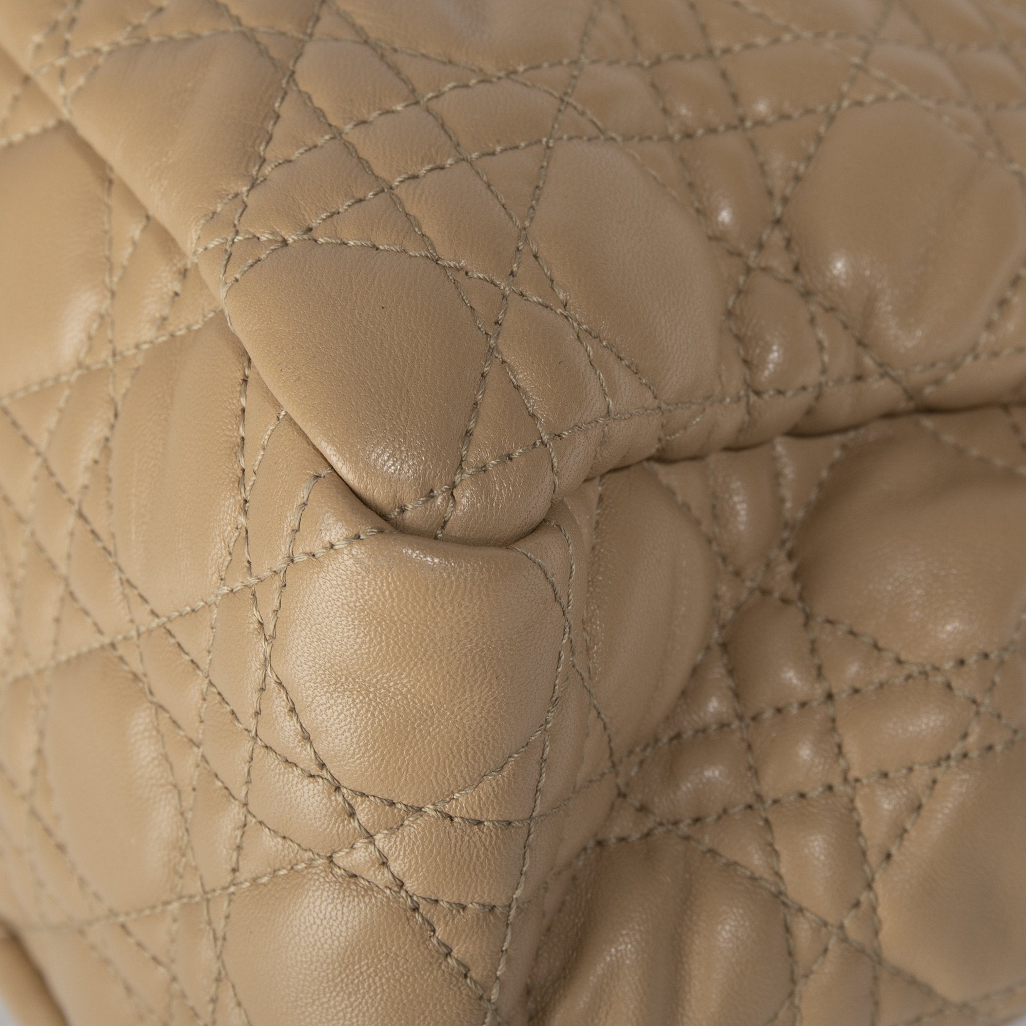 Christian Dior Cannage New Lock Flap Bag