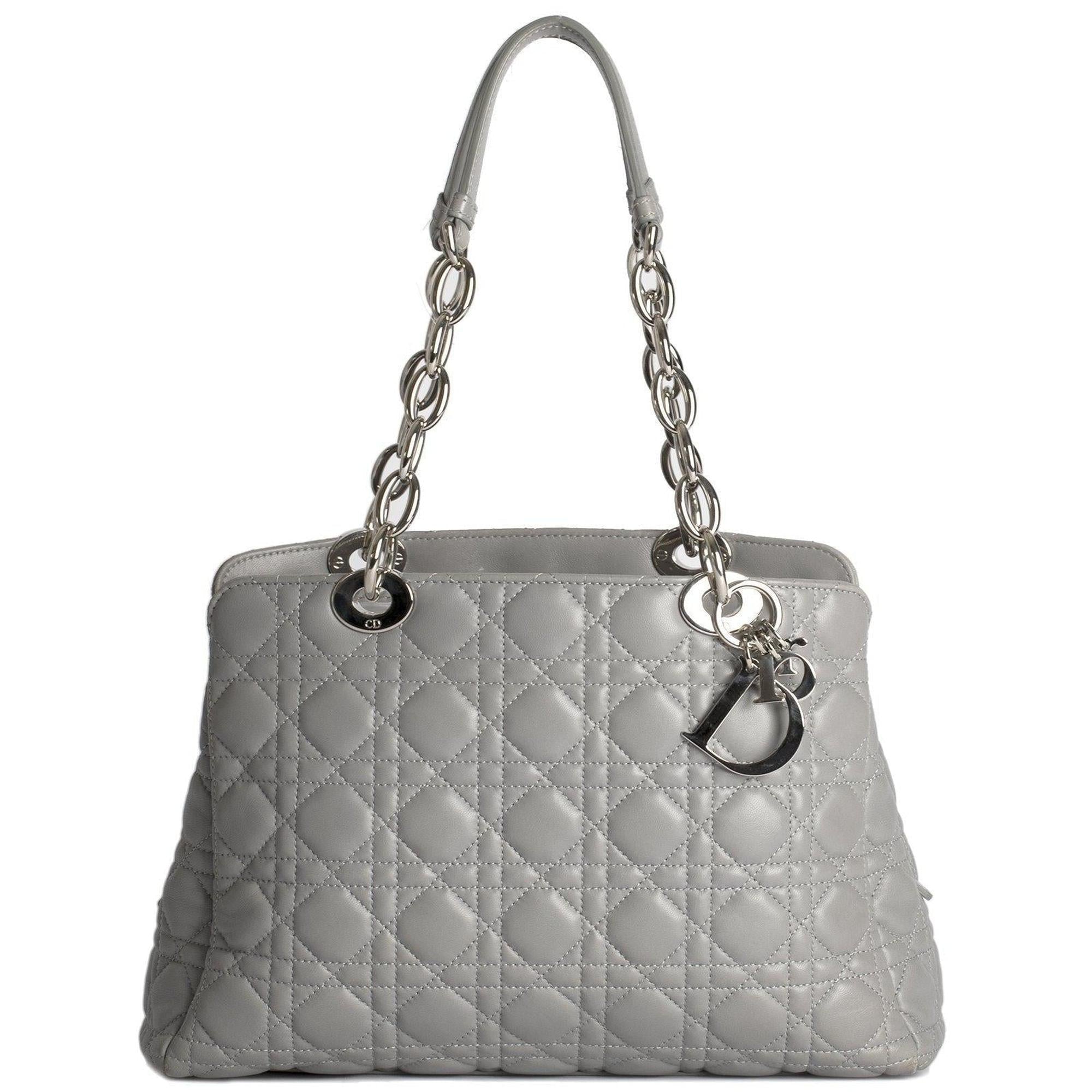 Christian Dior Cannage Soft Shopping Tote