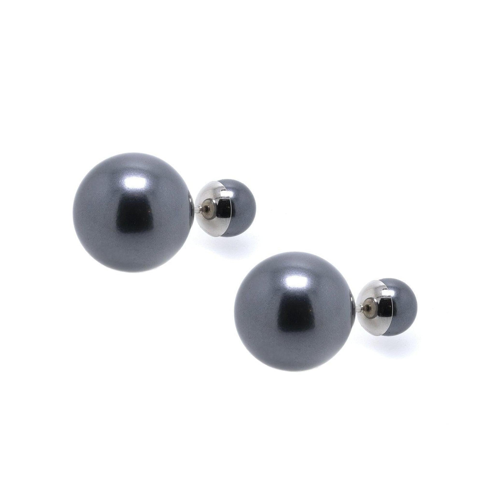Christian Dior Faux Pearl Mise en Dior Tribales Earrings