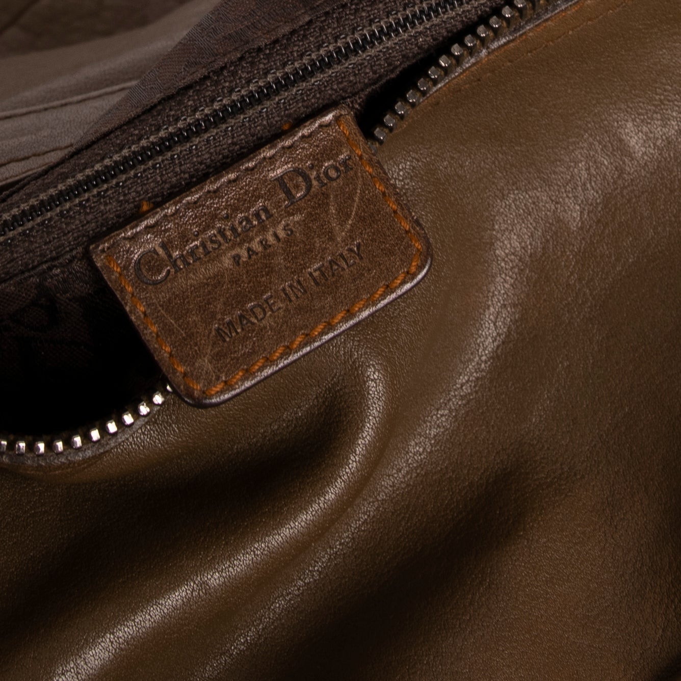 Christian Dior Gaucho Saddle Bag