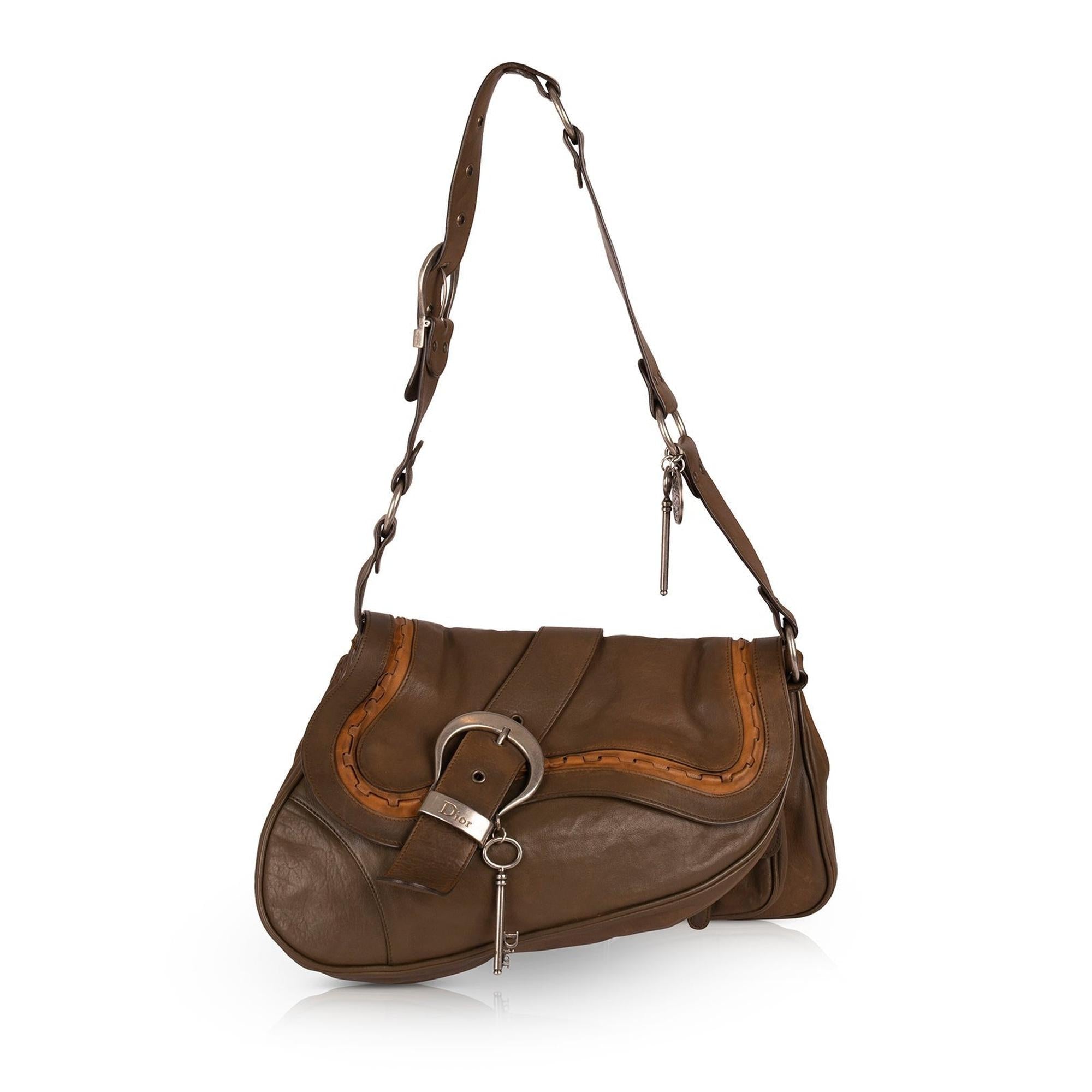 Christian Dior Gaucho Saddle Bag