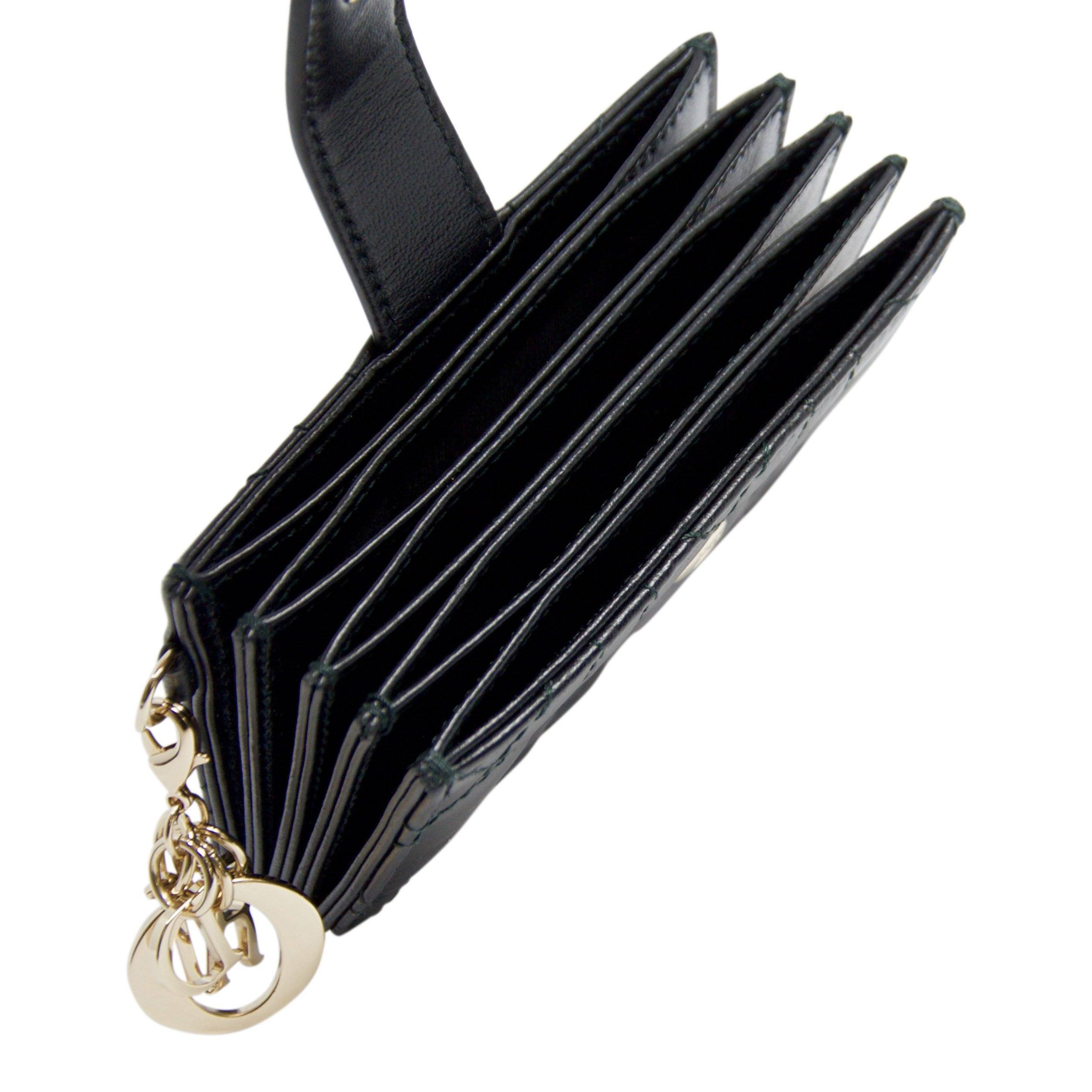 Christian Dior Lady Dior Card Holder