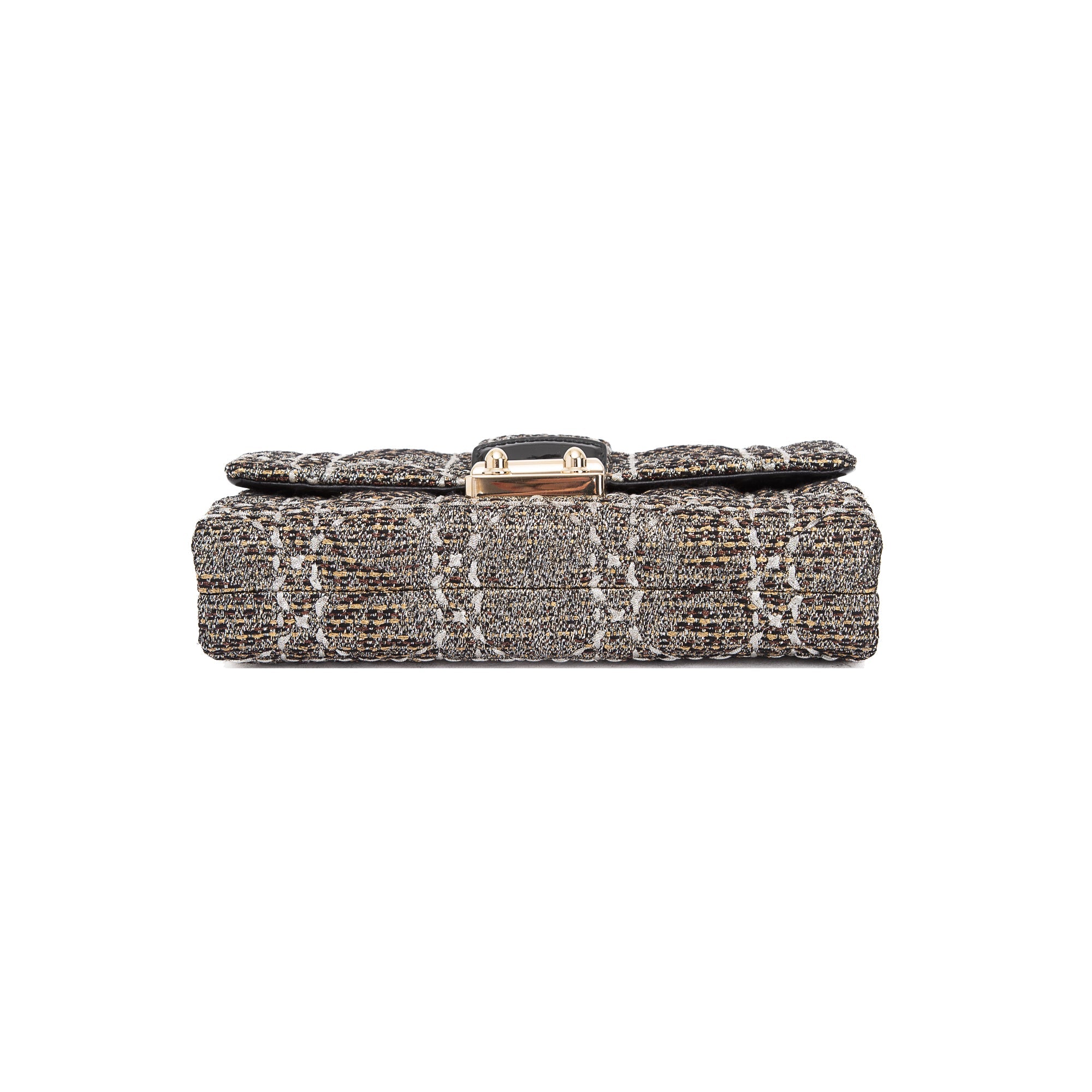 Christian Dior Limited Edition Tweed Miss Dior Clutch
