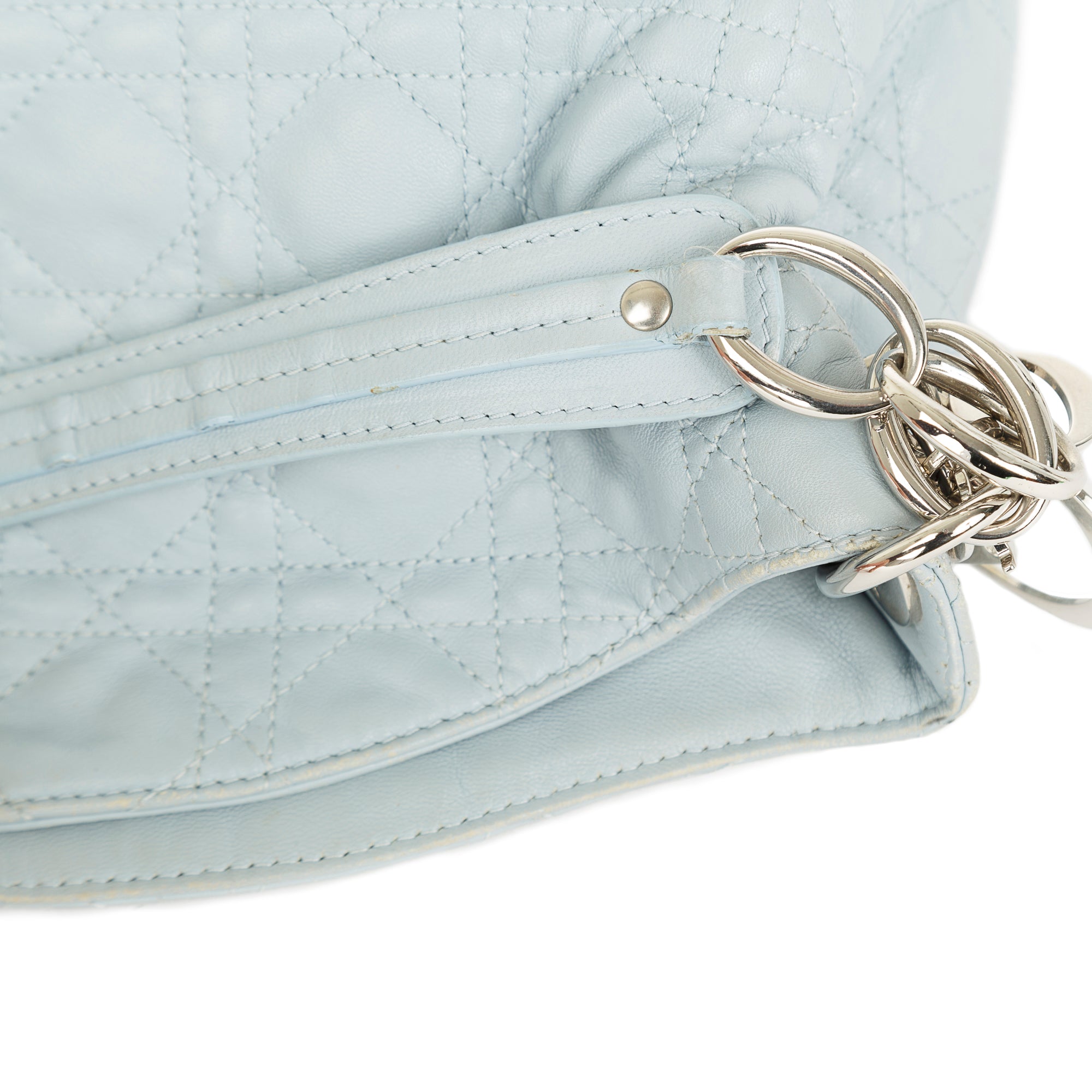 Christian Dior Medium Lady Dior Soft Hobo