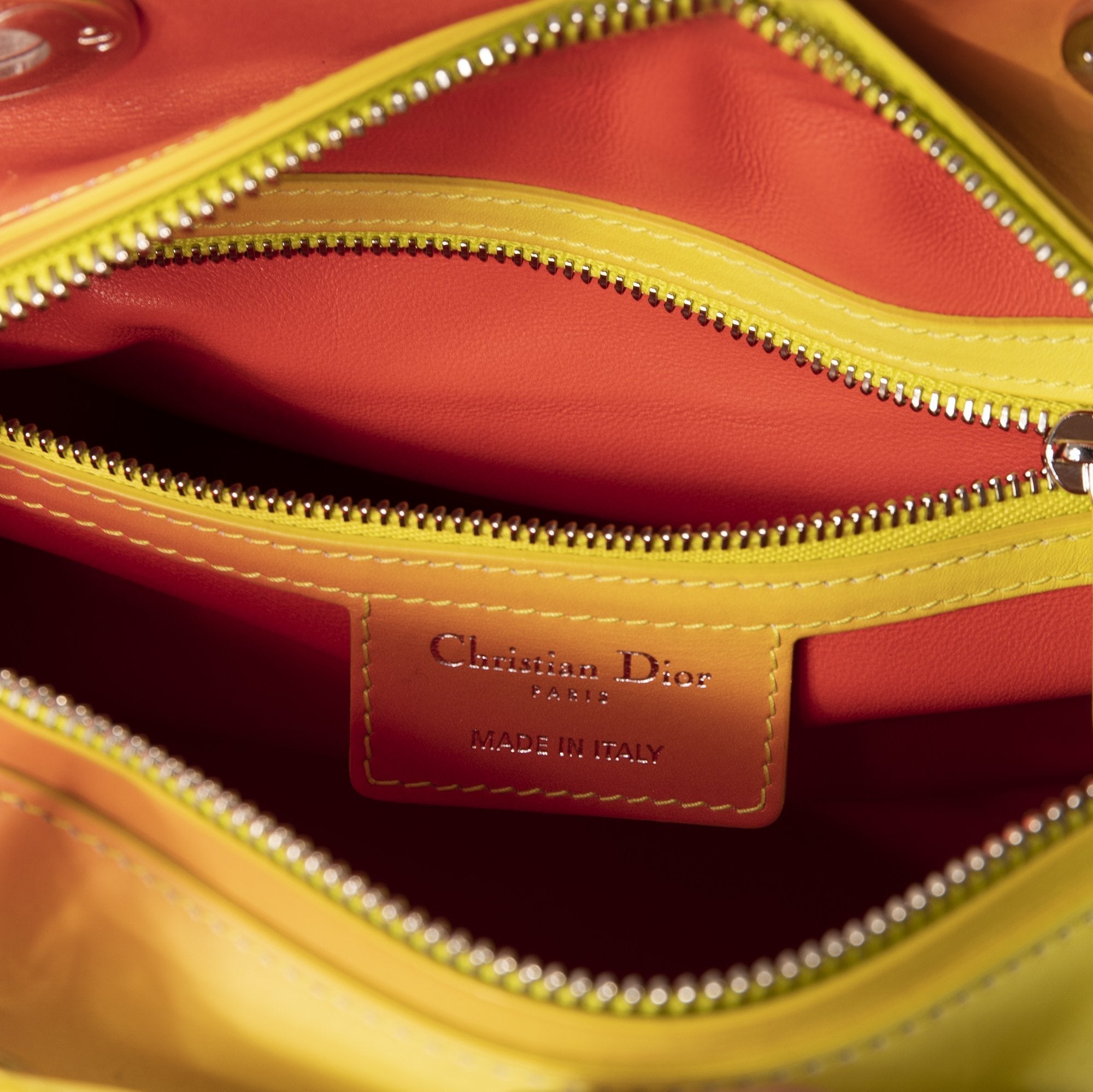 Christian Dior Medium Ombre Leather Lady Dior Bag