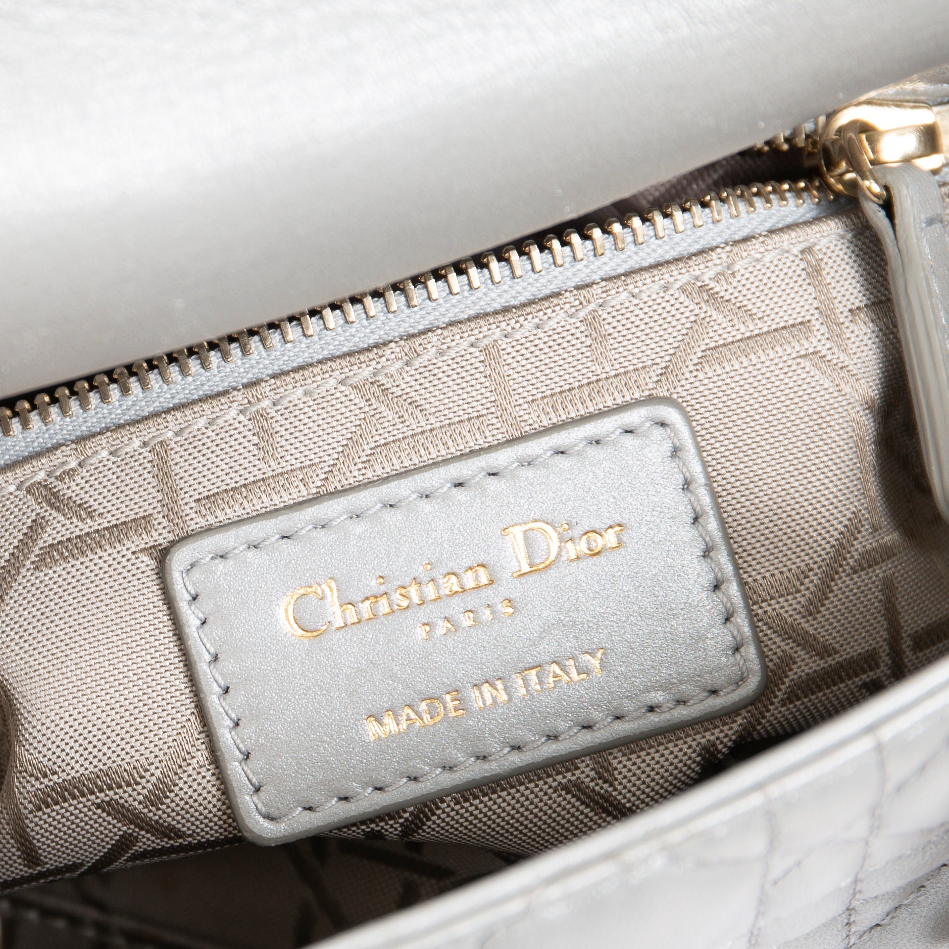 Christian Dior Mini Lady Dior Bag w/ Strap