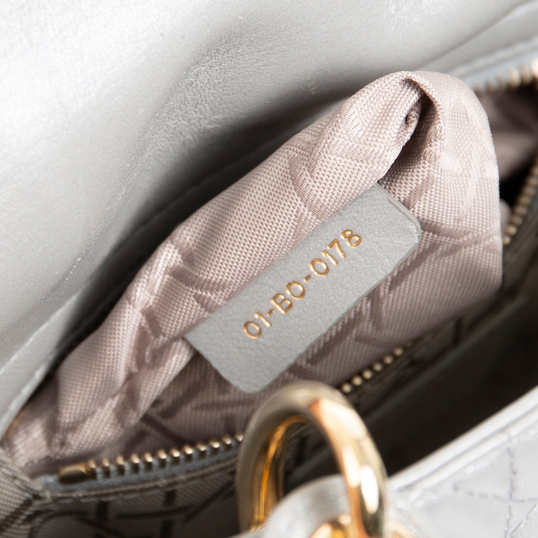 Christian Dior Mini Lady Dior Bag w/ Strap