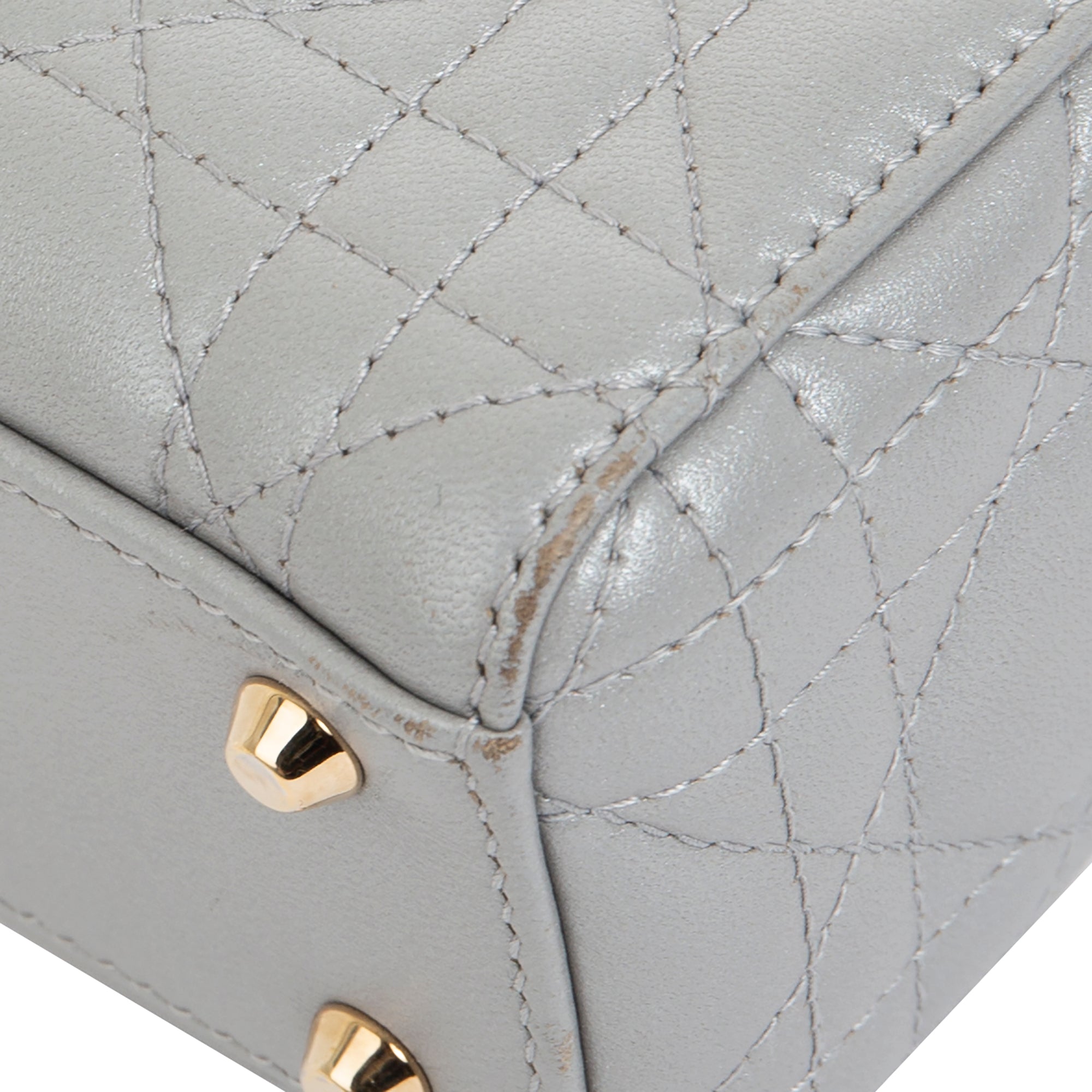 Christian Dior Mini Lady Dior Bag w/ Strap