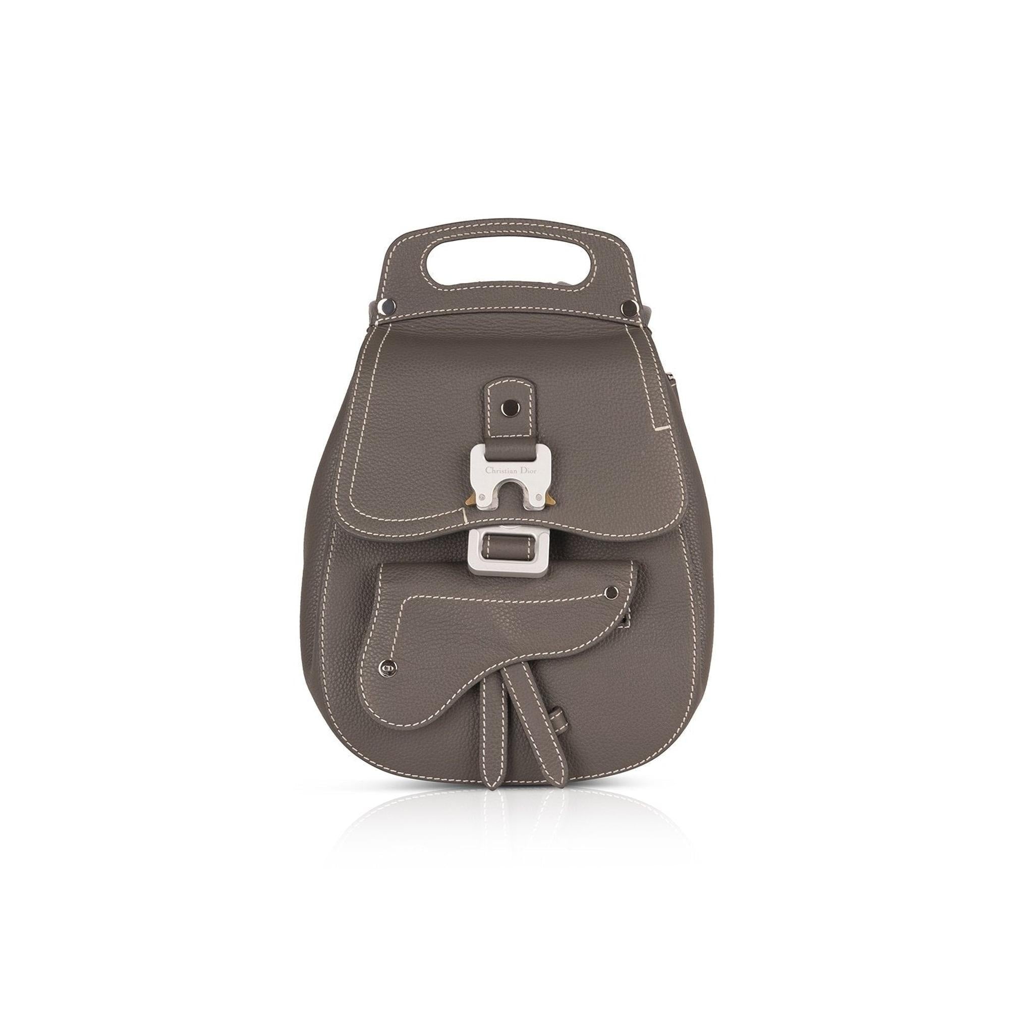 Christian Dior Mini Saddle Backpack