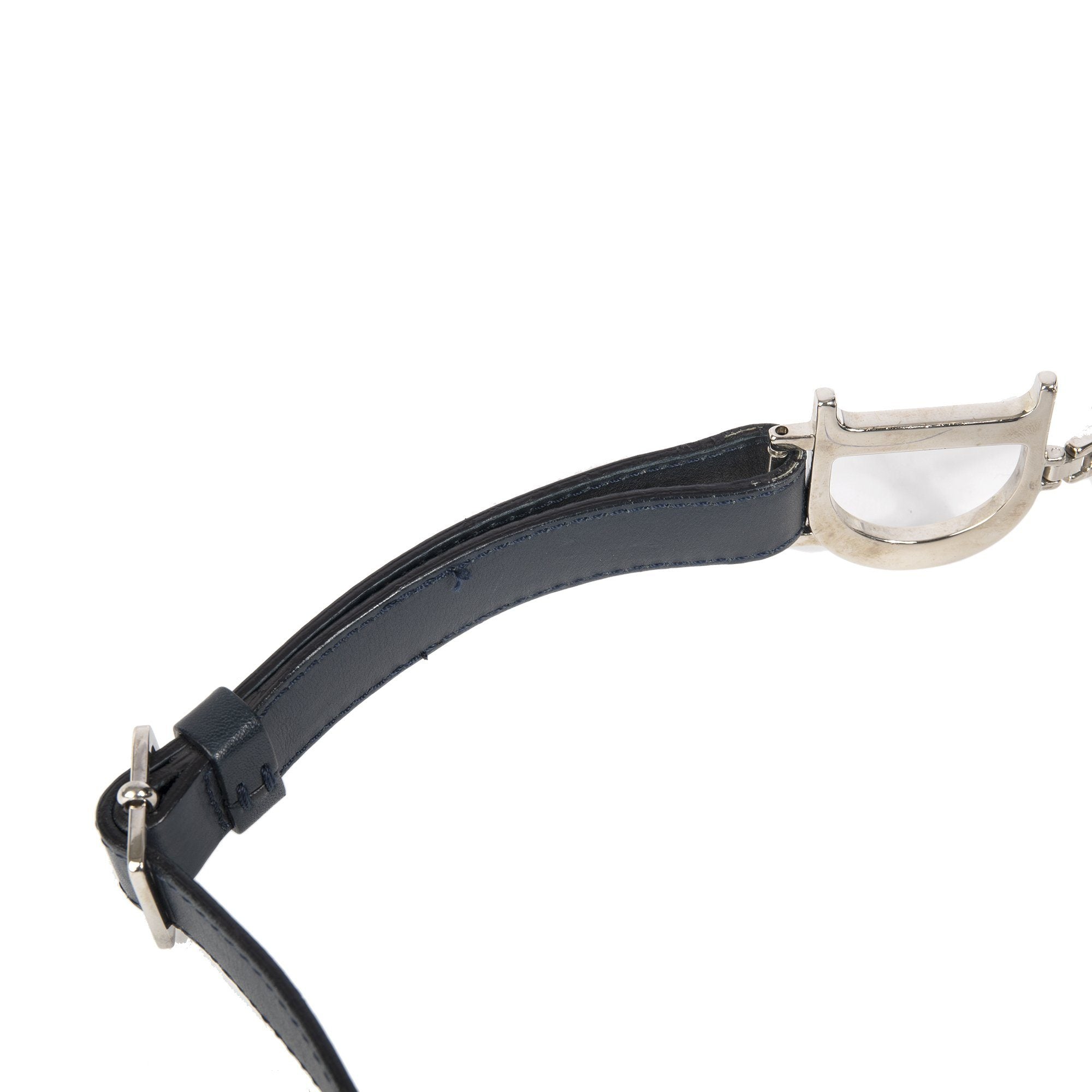 Christian Dior Oblique Logo Baguette Bag