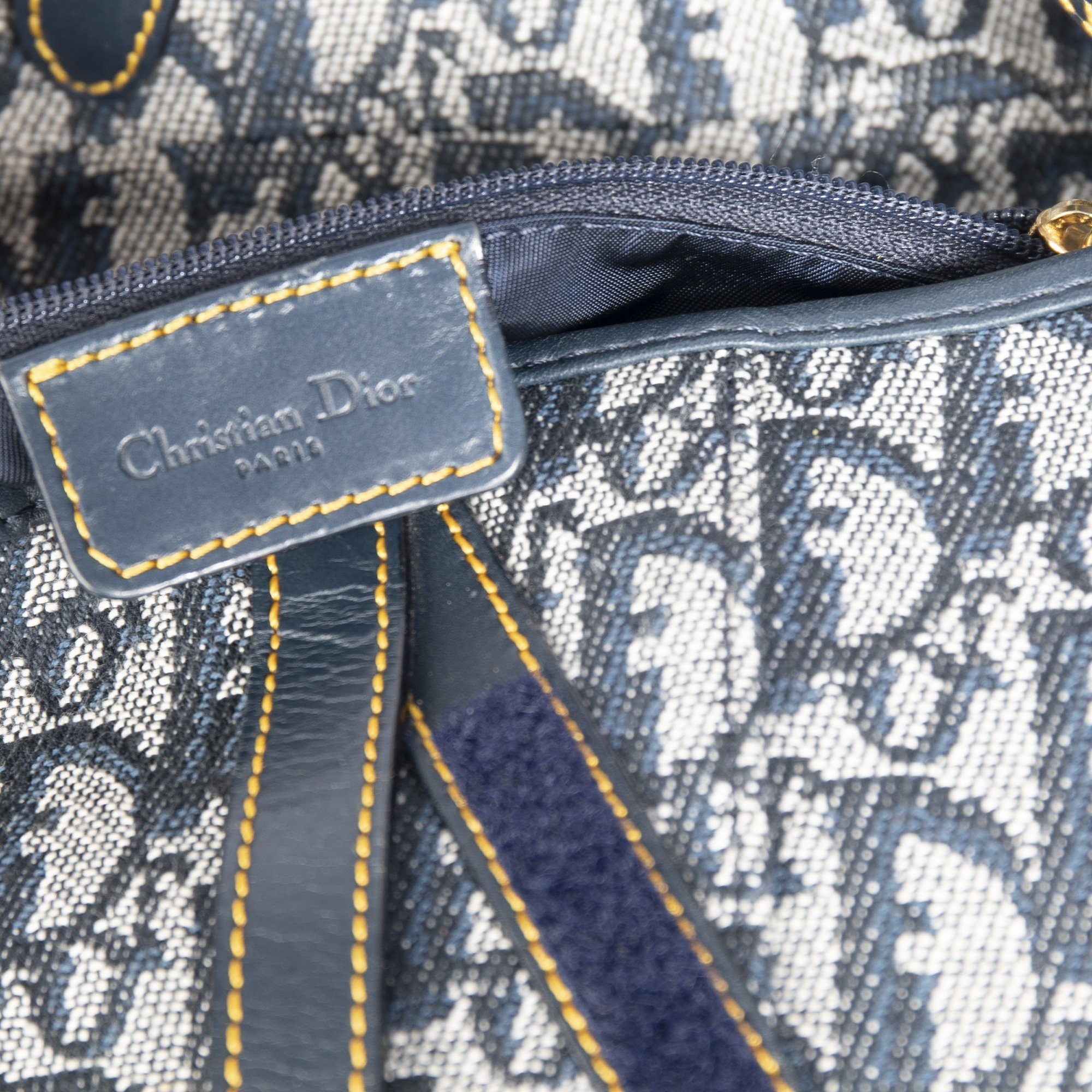 Christian Dior Oblique Saddle Bag