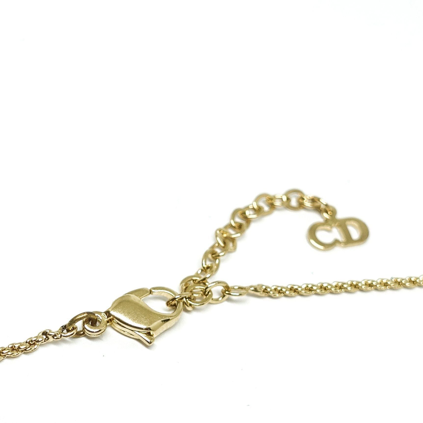 Christian Dior Pearl and Crystal Necklace