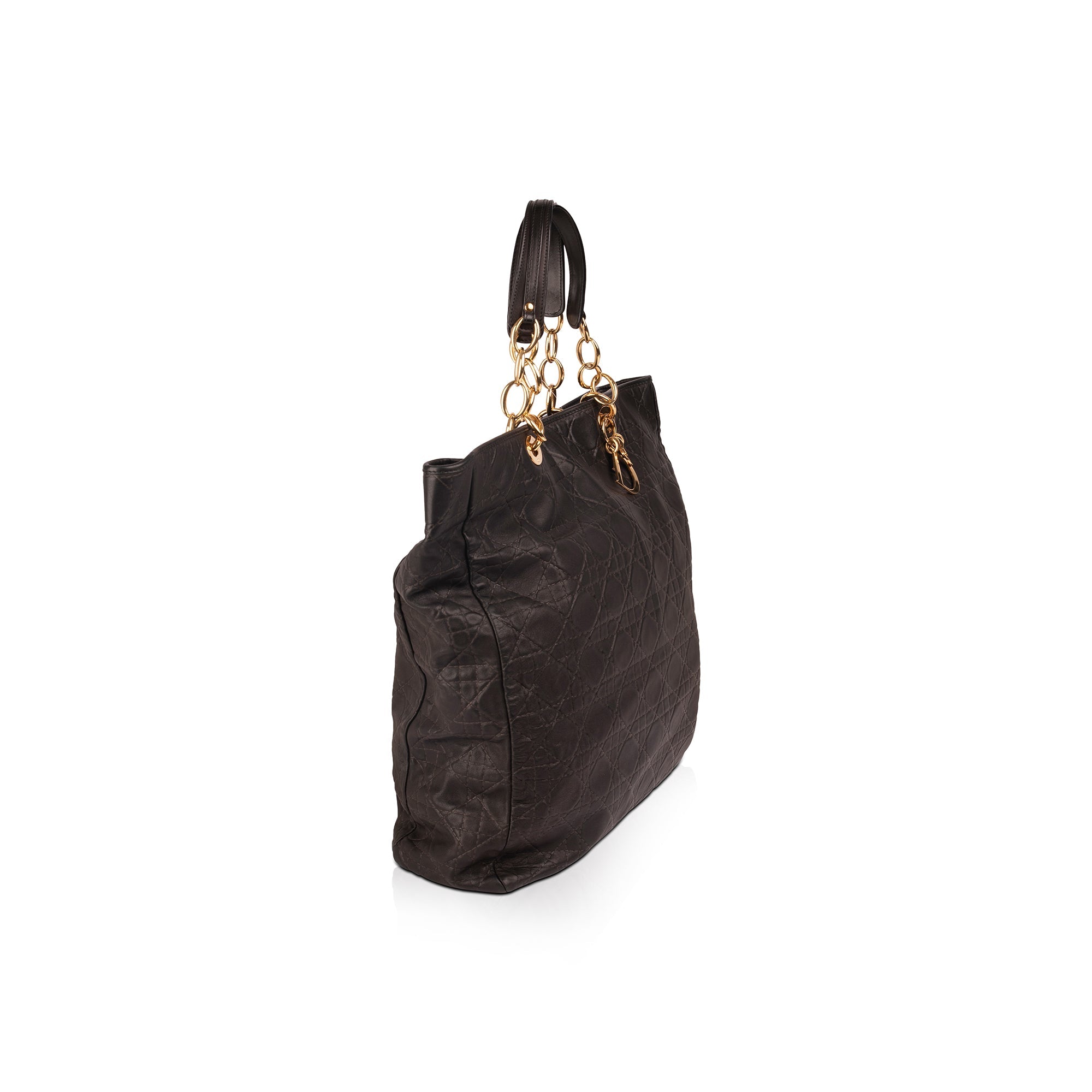 Christian Dior Soft Lady Dior Shopping Tote Bag