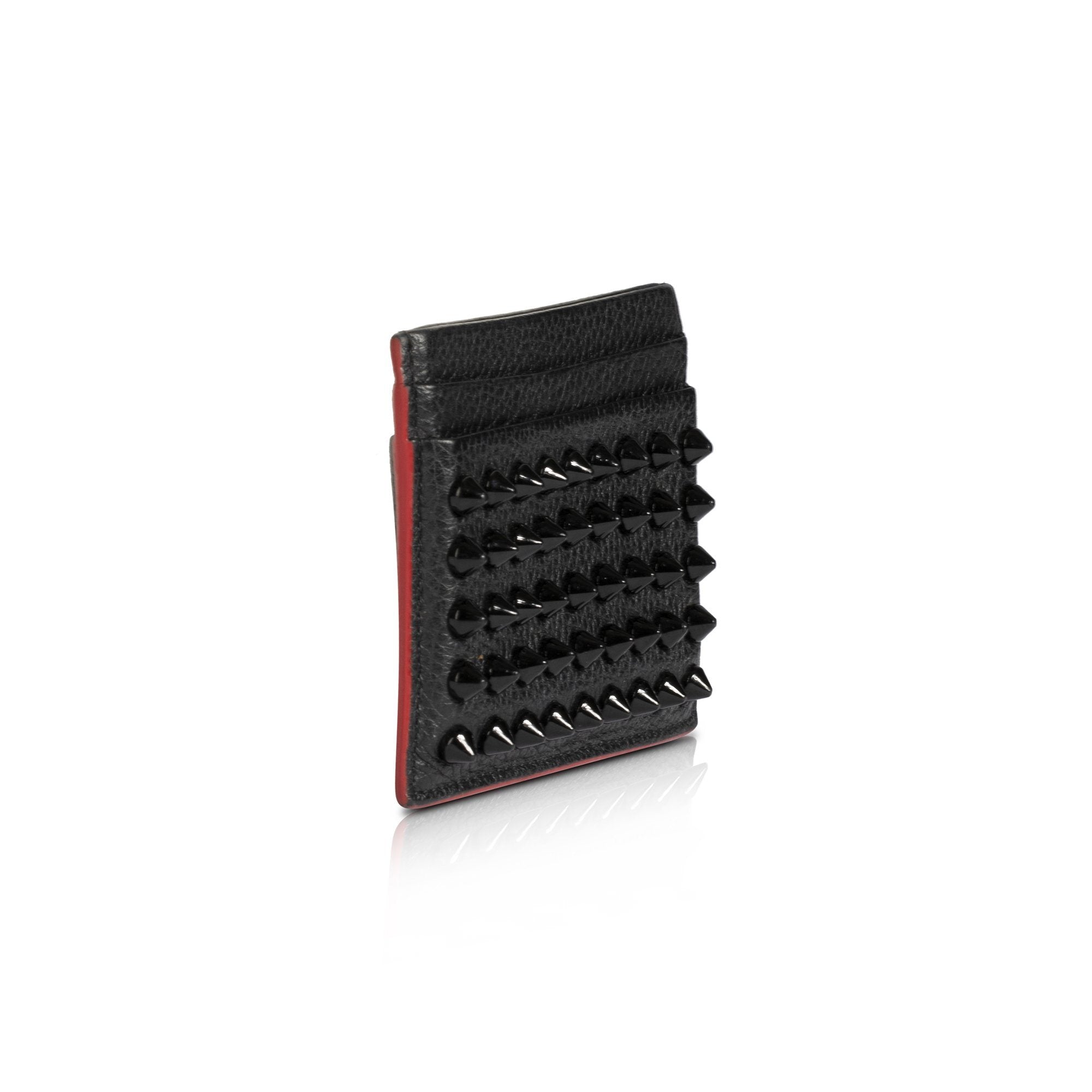 Christian Louboutin Kios Spiked Card Holder