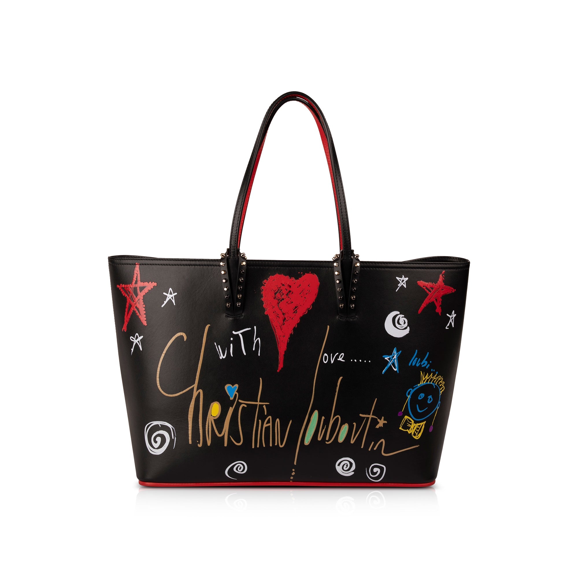Christian Louboutin Large Cabata East West Leather Tote w/ Pochette