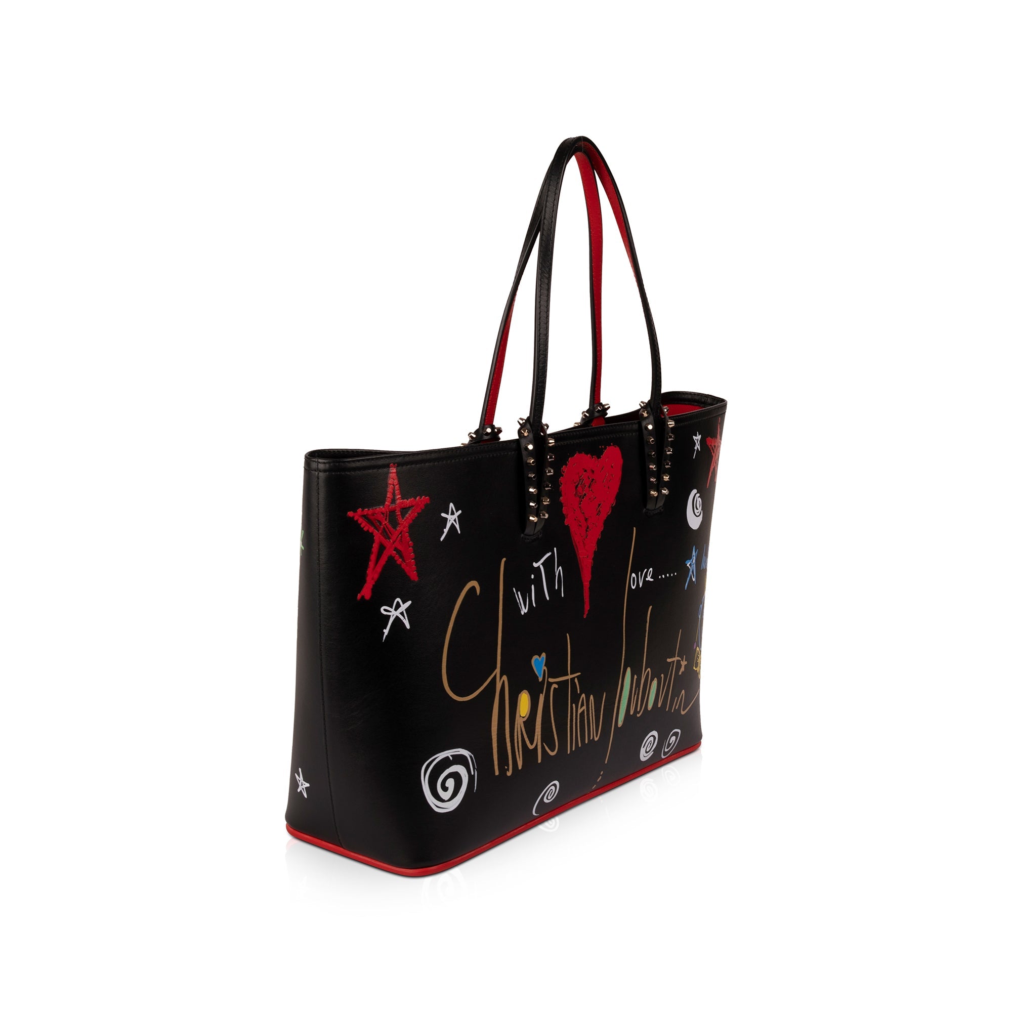 Christian Louboutin Large Cabata East West Leather Tote w/ Pochette