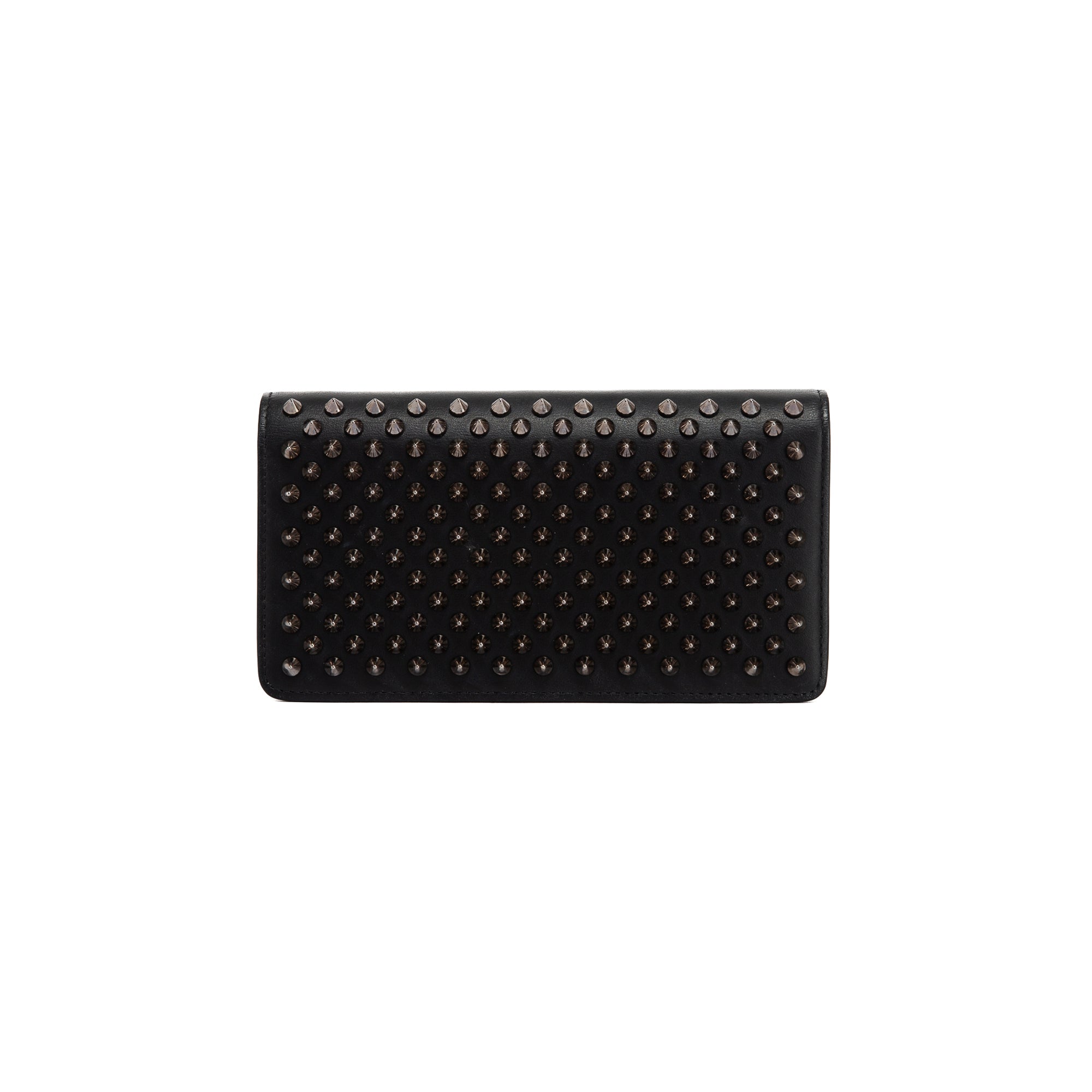 Christian Louboutin Macaron Spike Flap Wallet w/ Box & Receipt