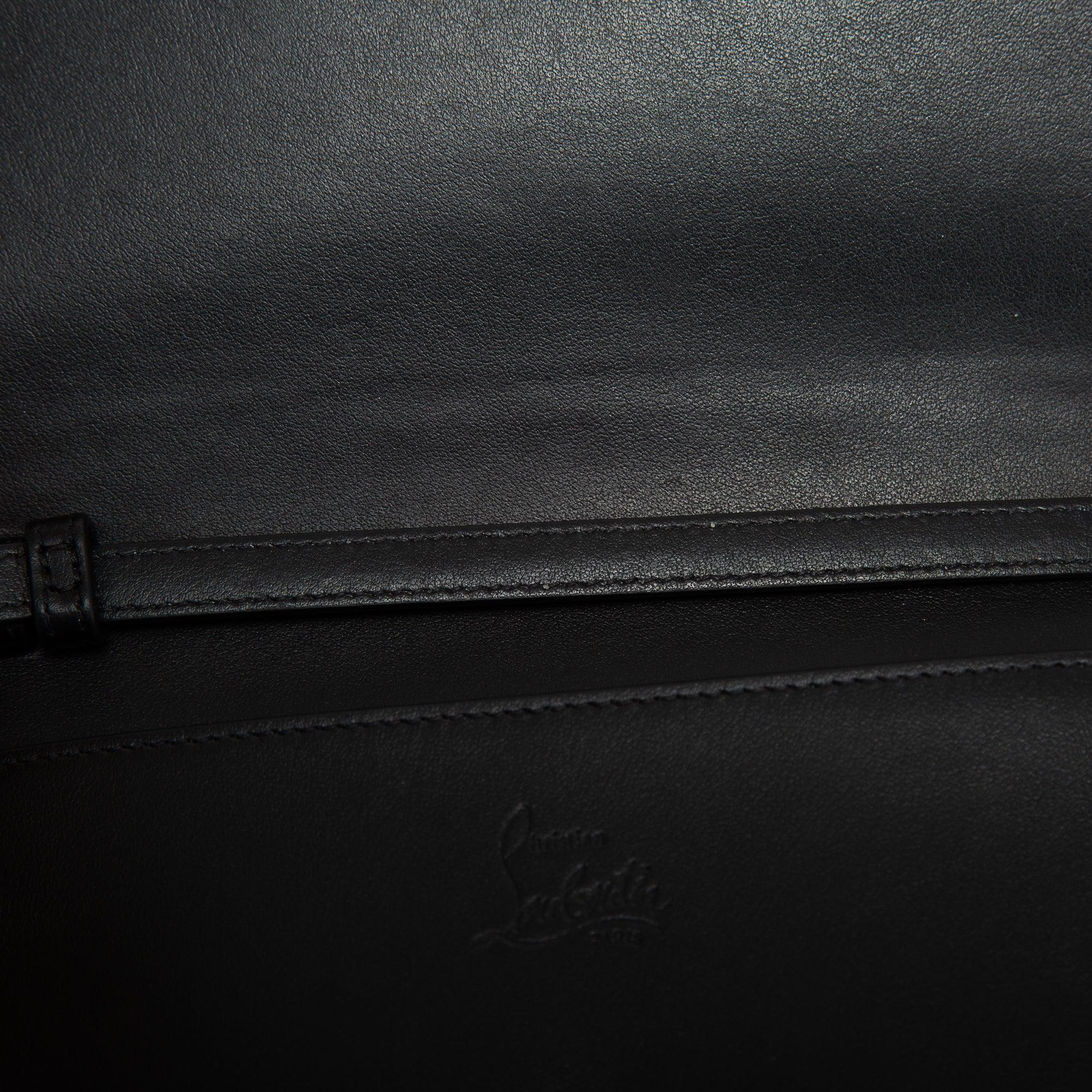 Christian Louboutin Macaron Spike Flap Wallet w/ Box & Receipt