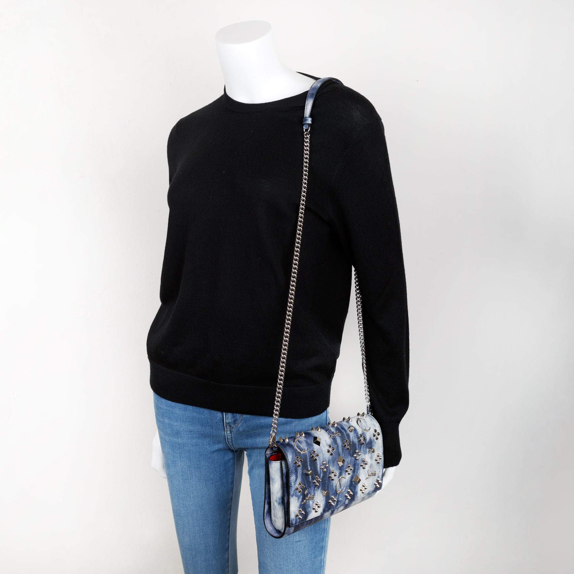 Christian Louboutin Paloma Clutch w/ Box