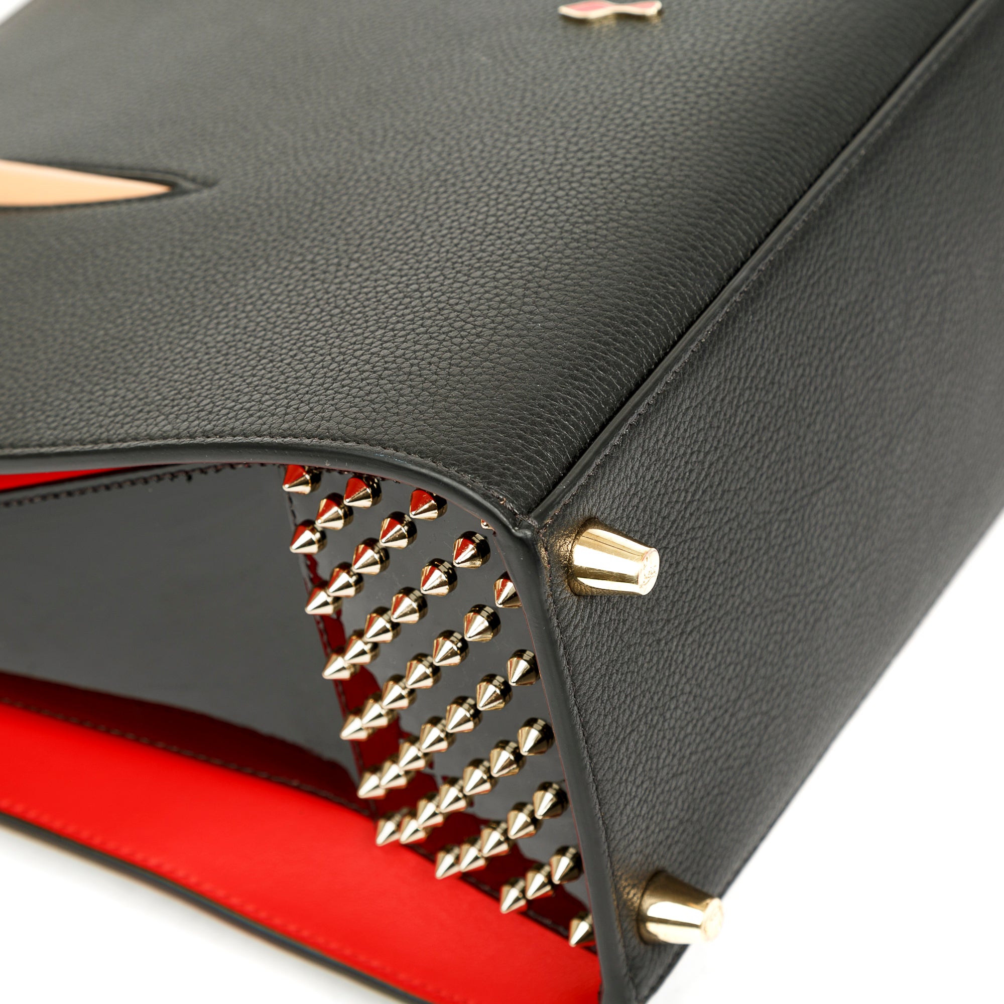 Christian Louboutin Paloma Spikes Tote Bag w/ Strap