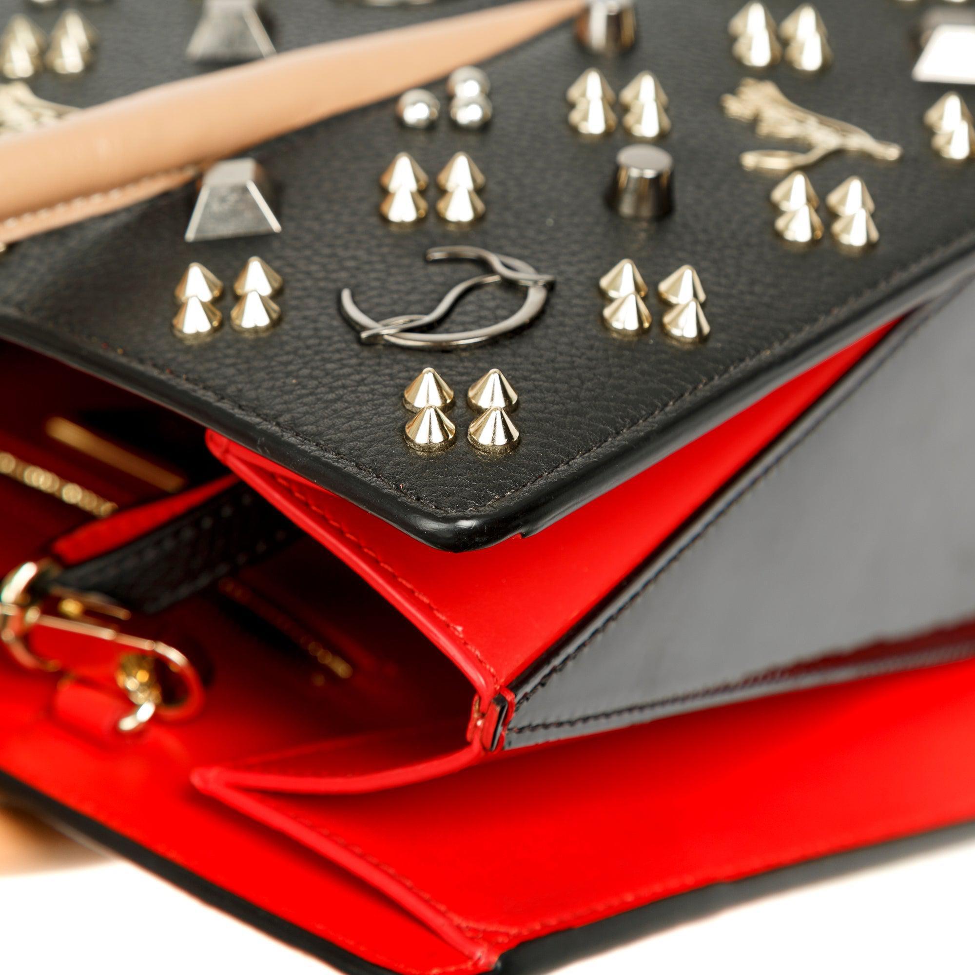 Christian Louboutin Paloma Spikes Tote Bag w/ Strap