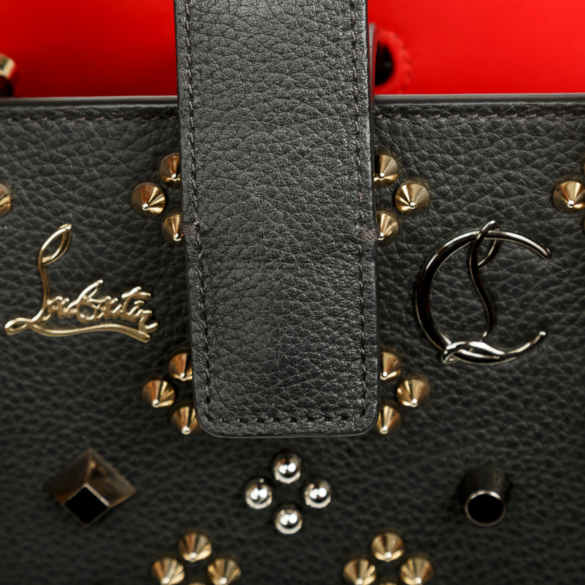 Christian Louboutin Paloma Spikes Tote Bag w/ Strap