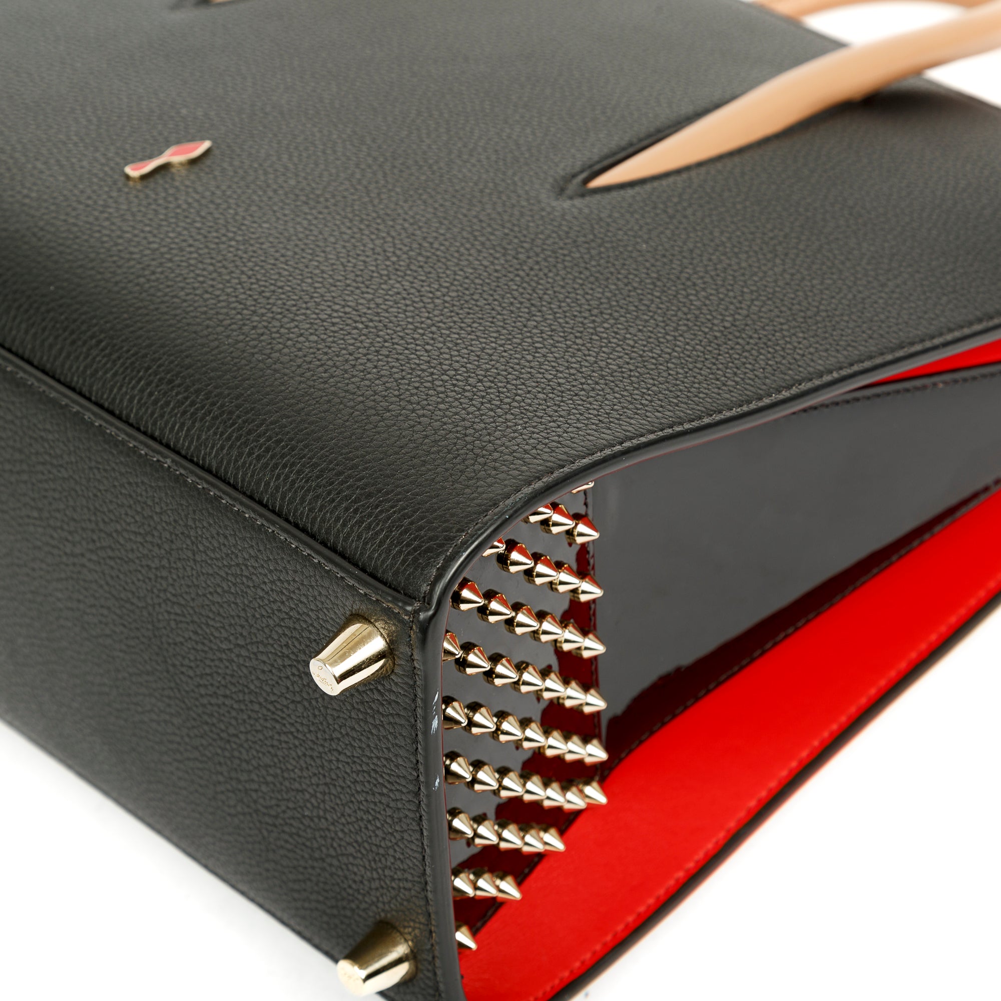 Christian Louboutin Paloma Spikes Tote Bag w/ Strap
