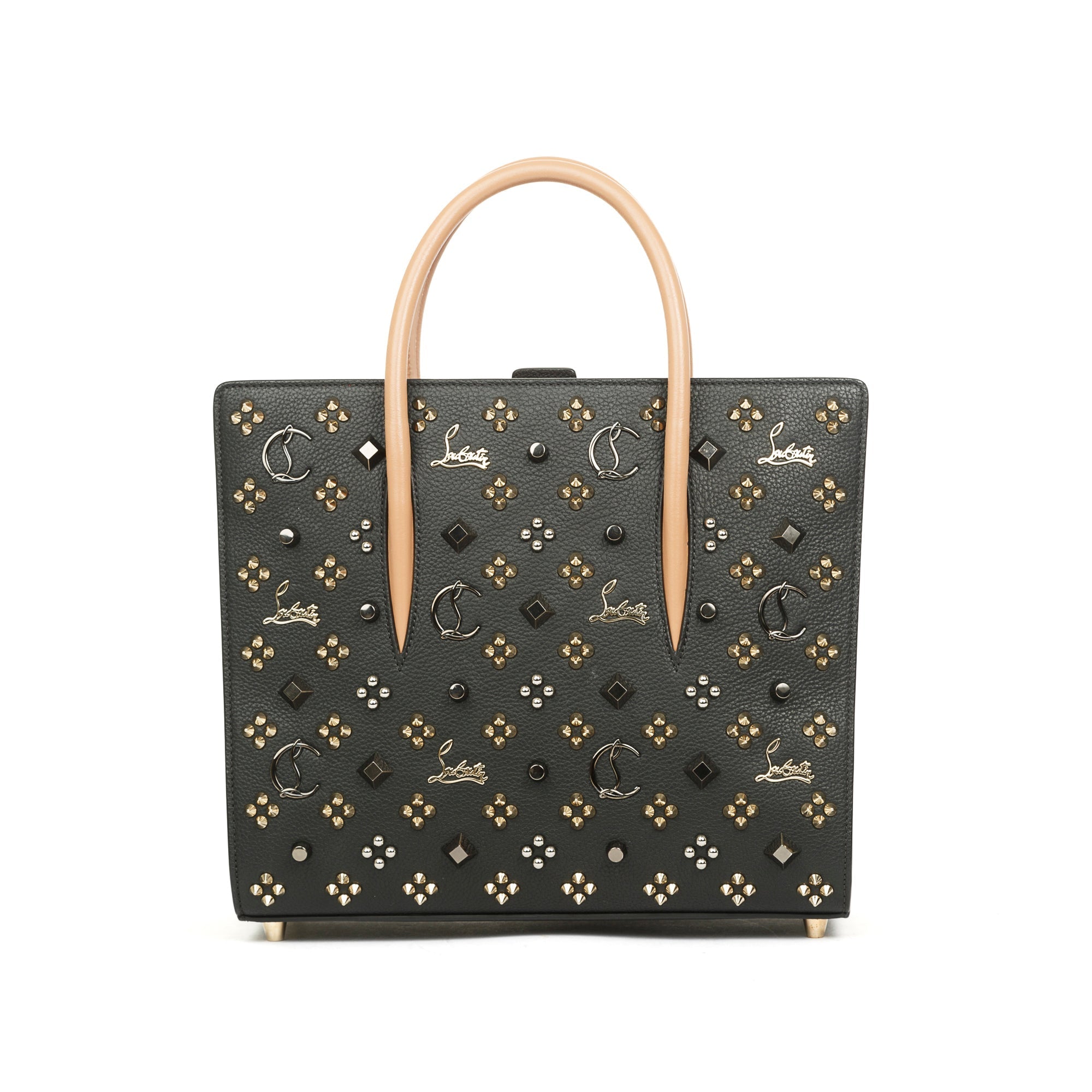 Christian Louboutin Paloma Spikes Tote Bag w/ Strap