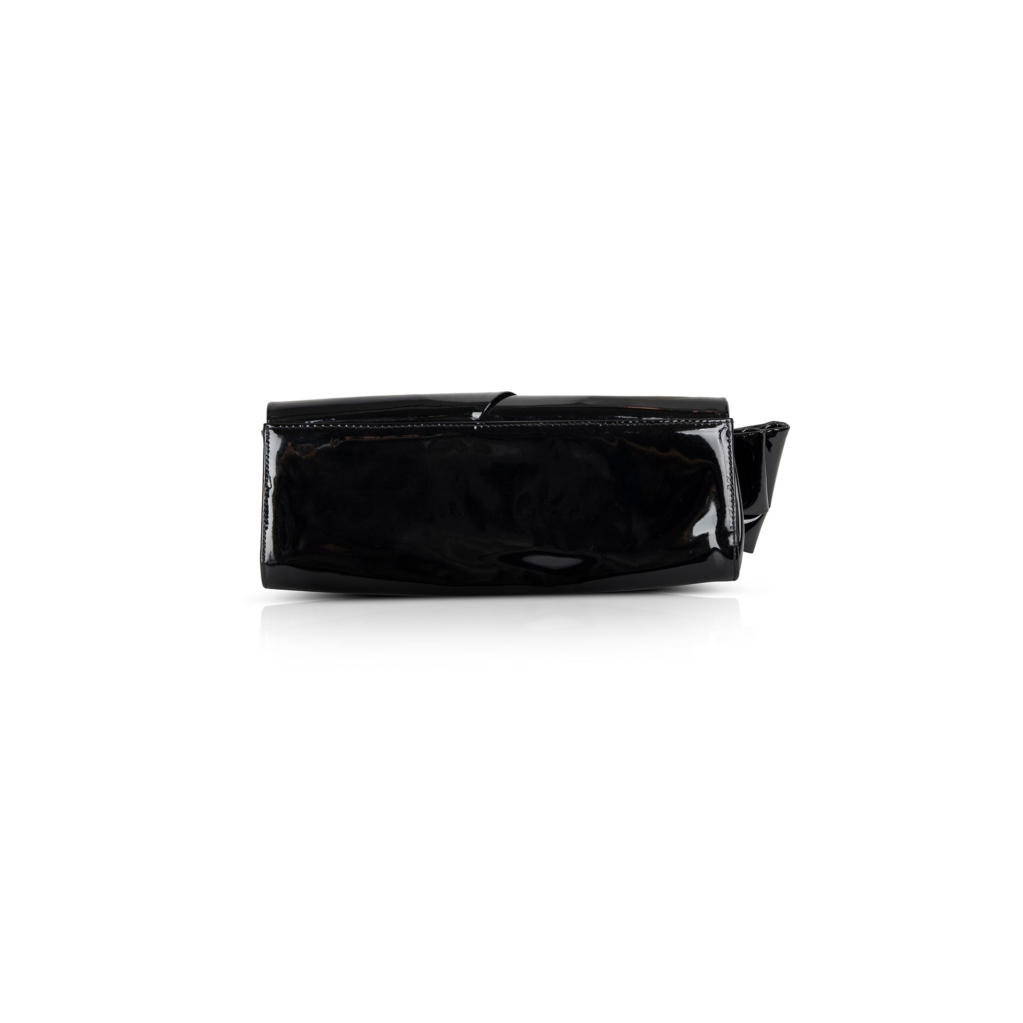 Christian Louboutin Patent Leather Bow Clutch