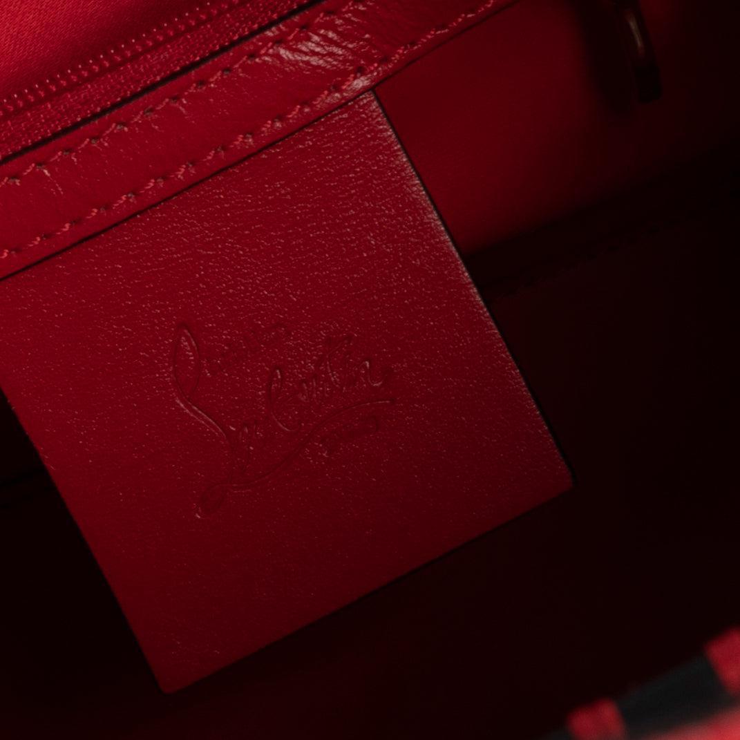 Christian Louboutin Suede Mini Paloma Tote W/O Strap
