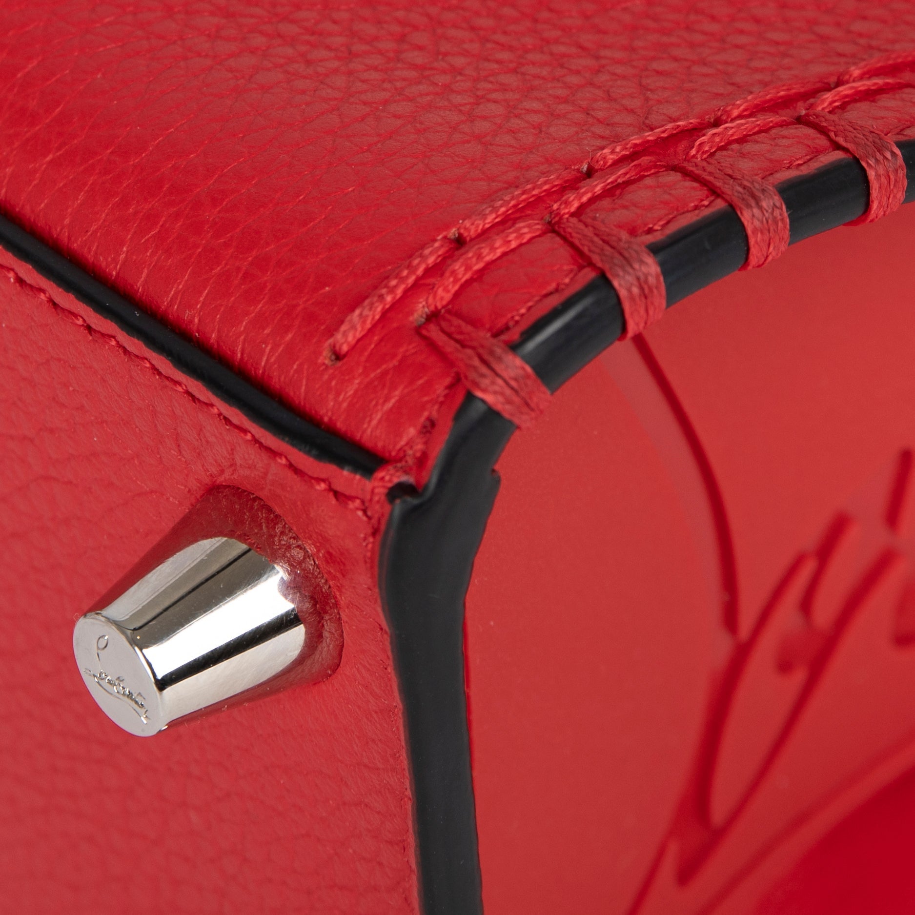 Christian Louboutin Suede Mini Paloma Tote W/O Strap