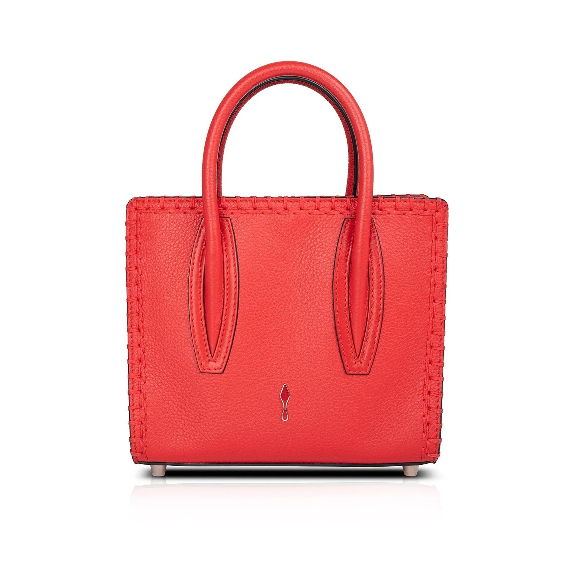 Christian Louboutin Suede Mini Paloma Tote W/O Strap
