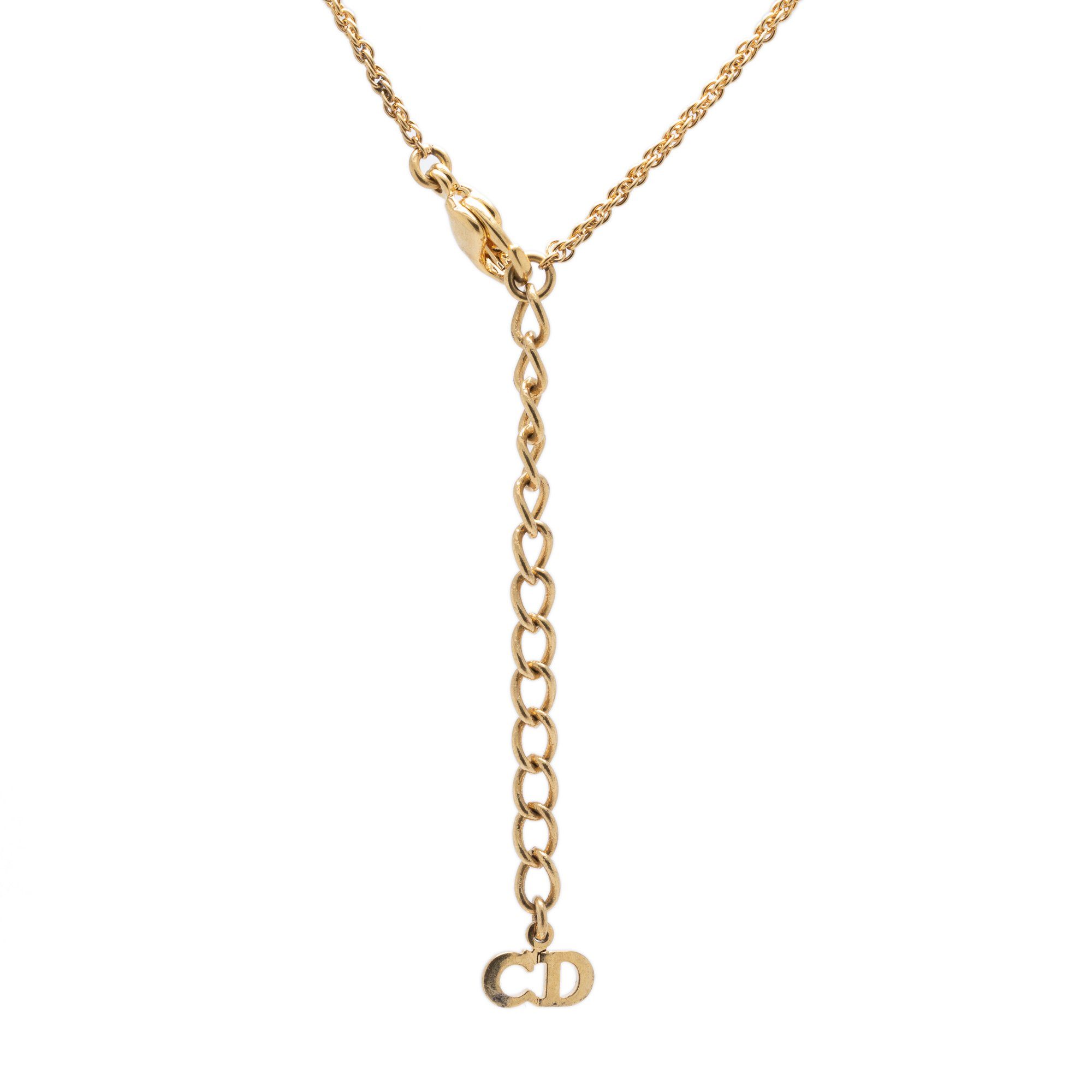 Christian Pave Heart Pendant Necklace