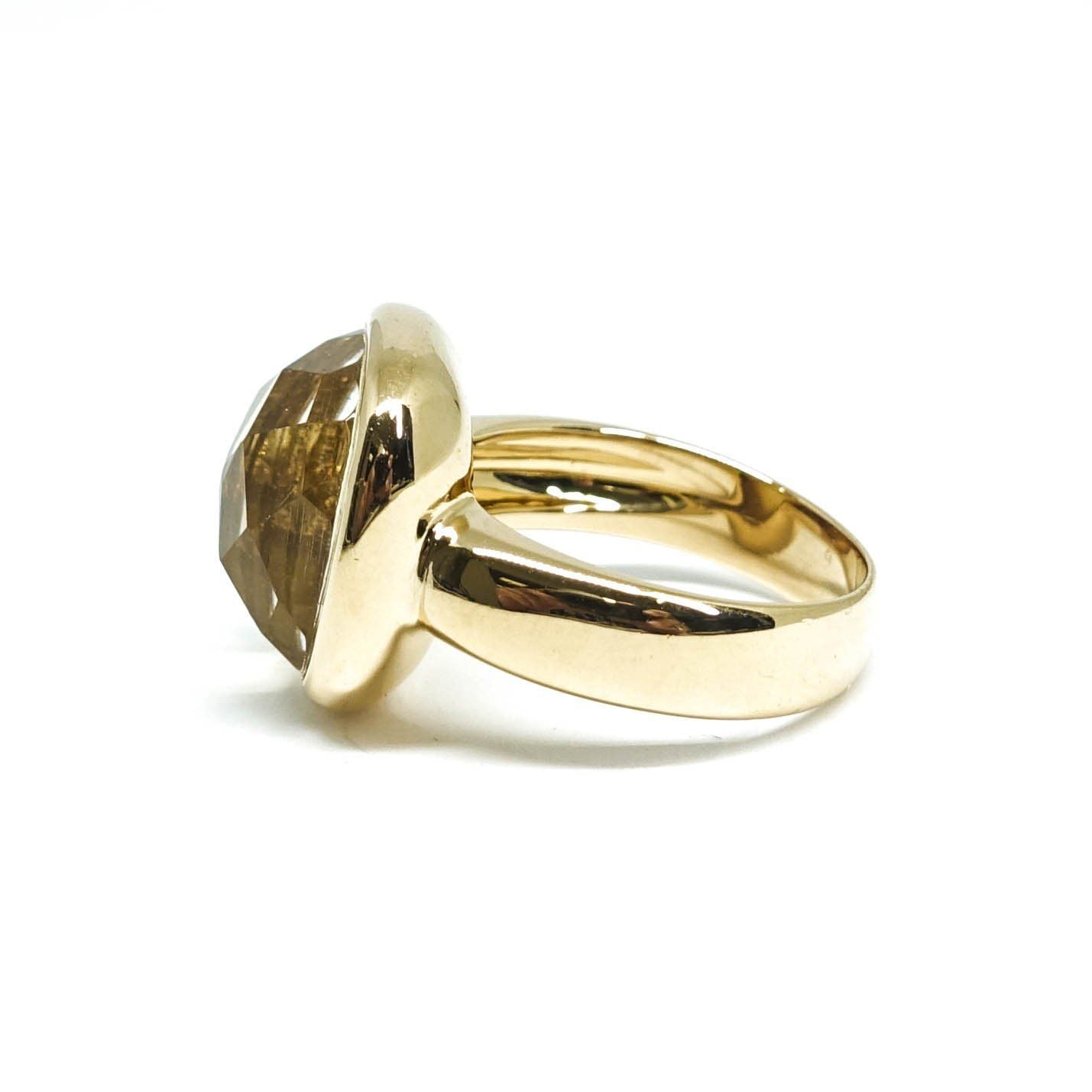 Citrine Cocktail Ring