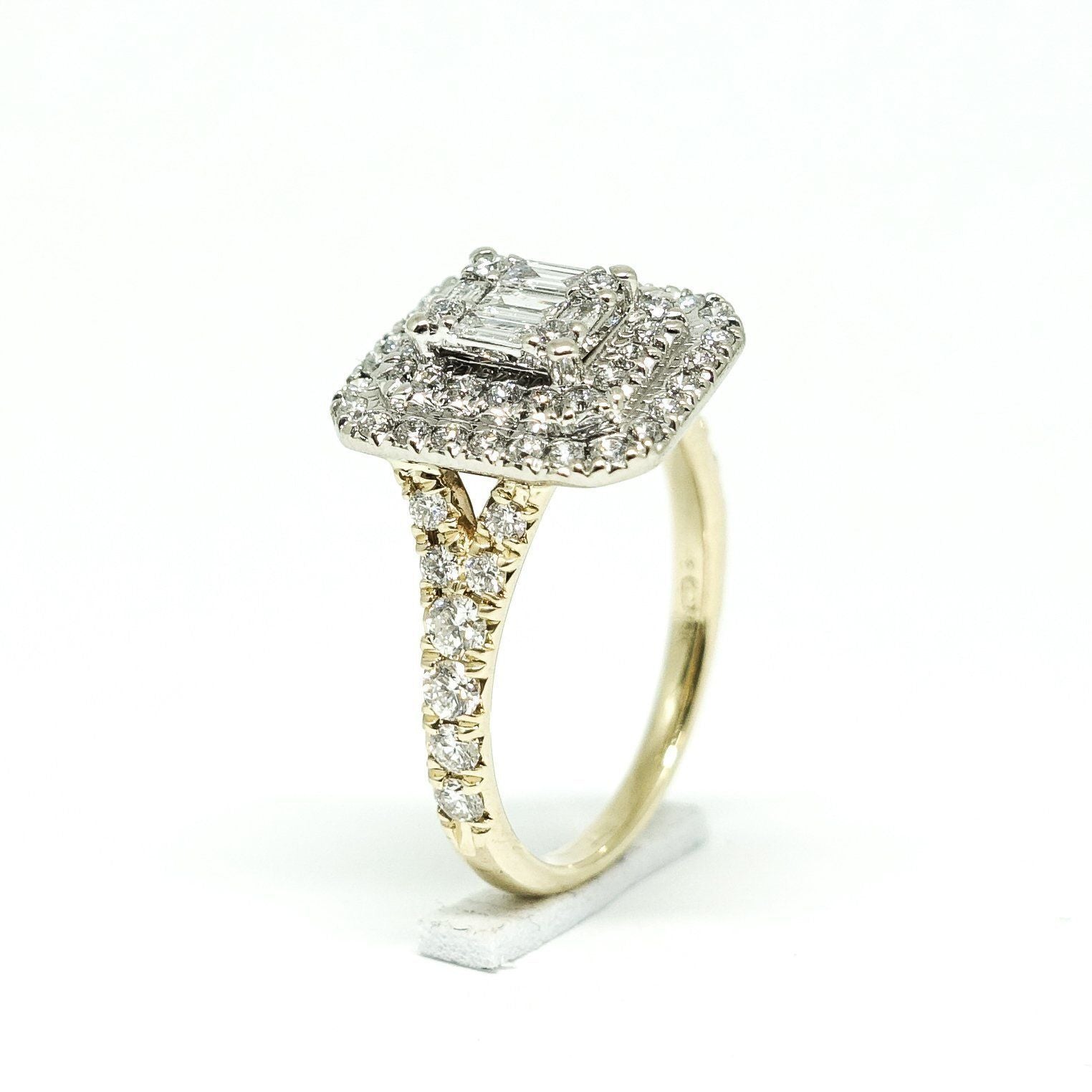 Cluster Diamond Ring