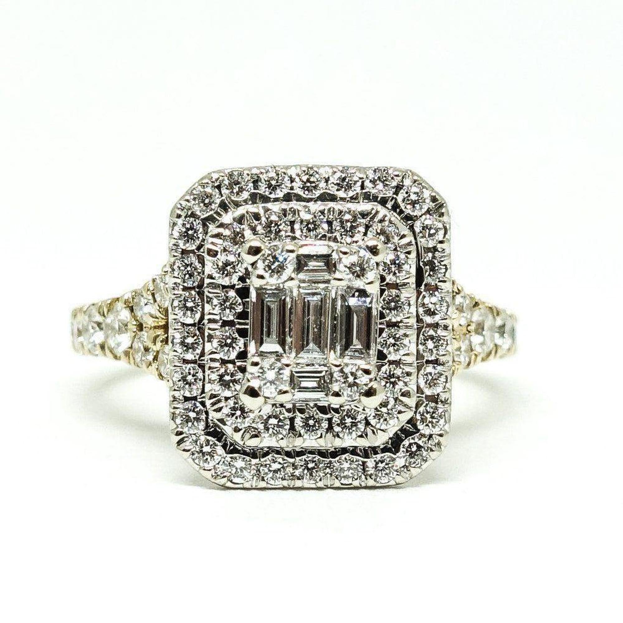Cluster Diamond Ring