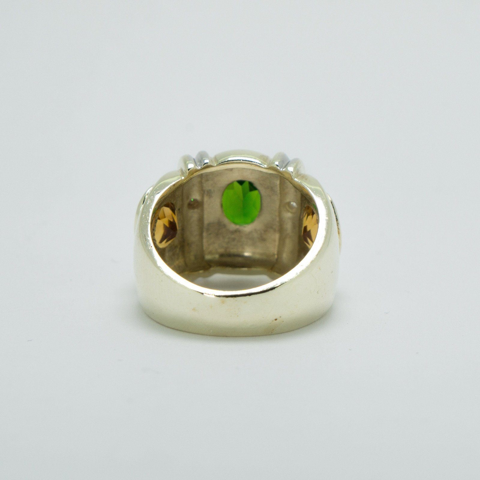 Colored Stones & Diamond Ring